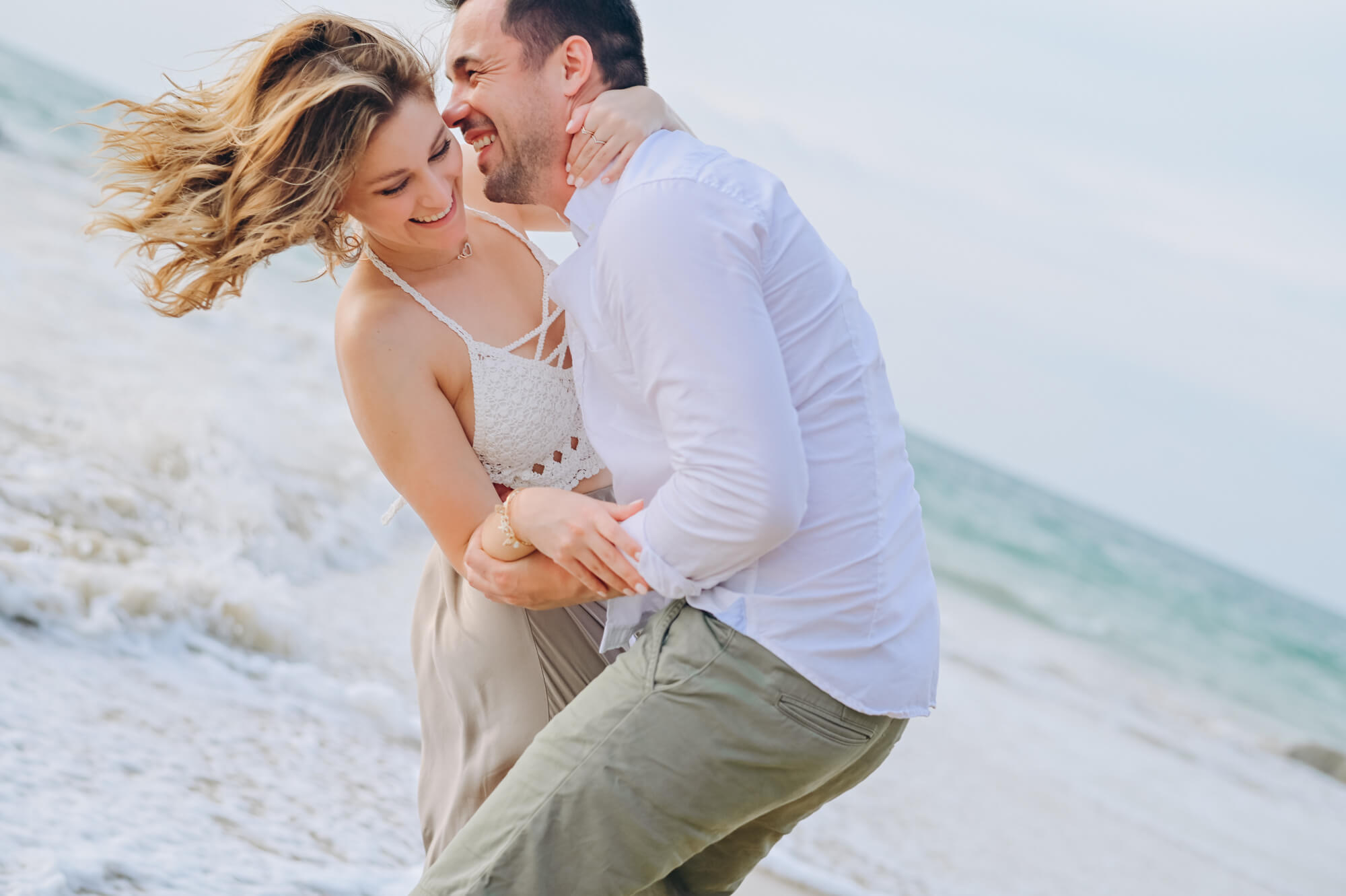 Honeymoon photography at Khao Lak beach