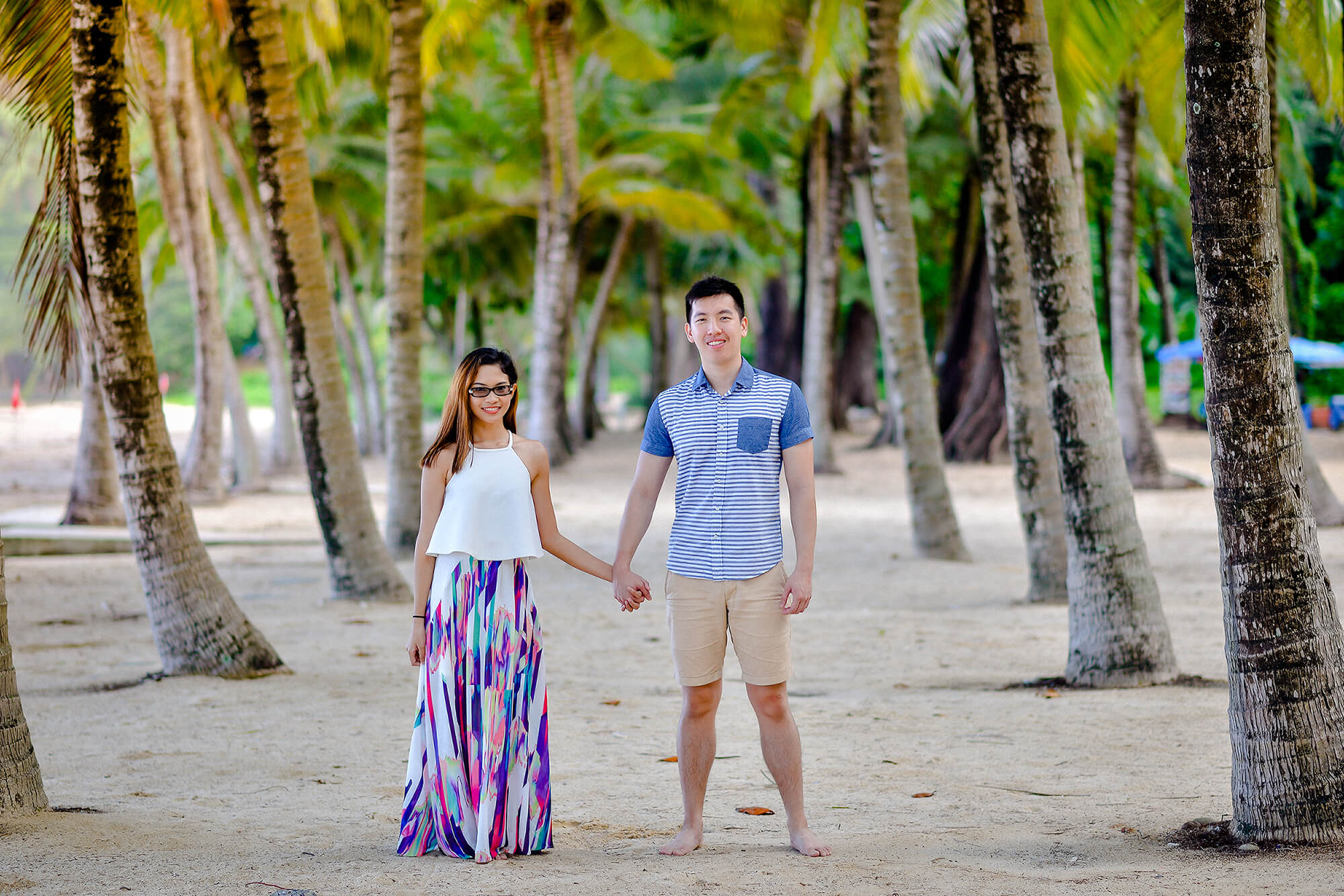 Maria & Bryan Beach Engagement Photoshoot