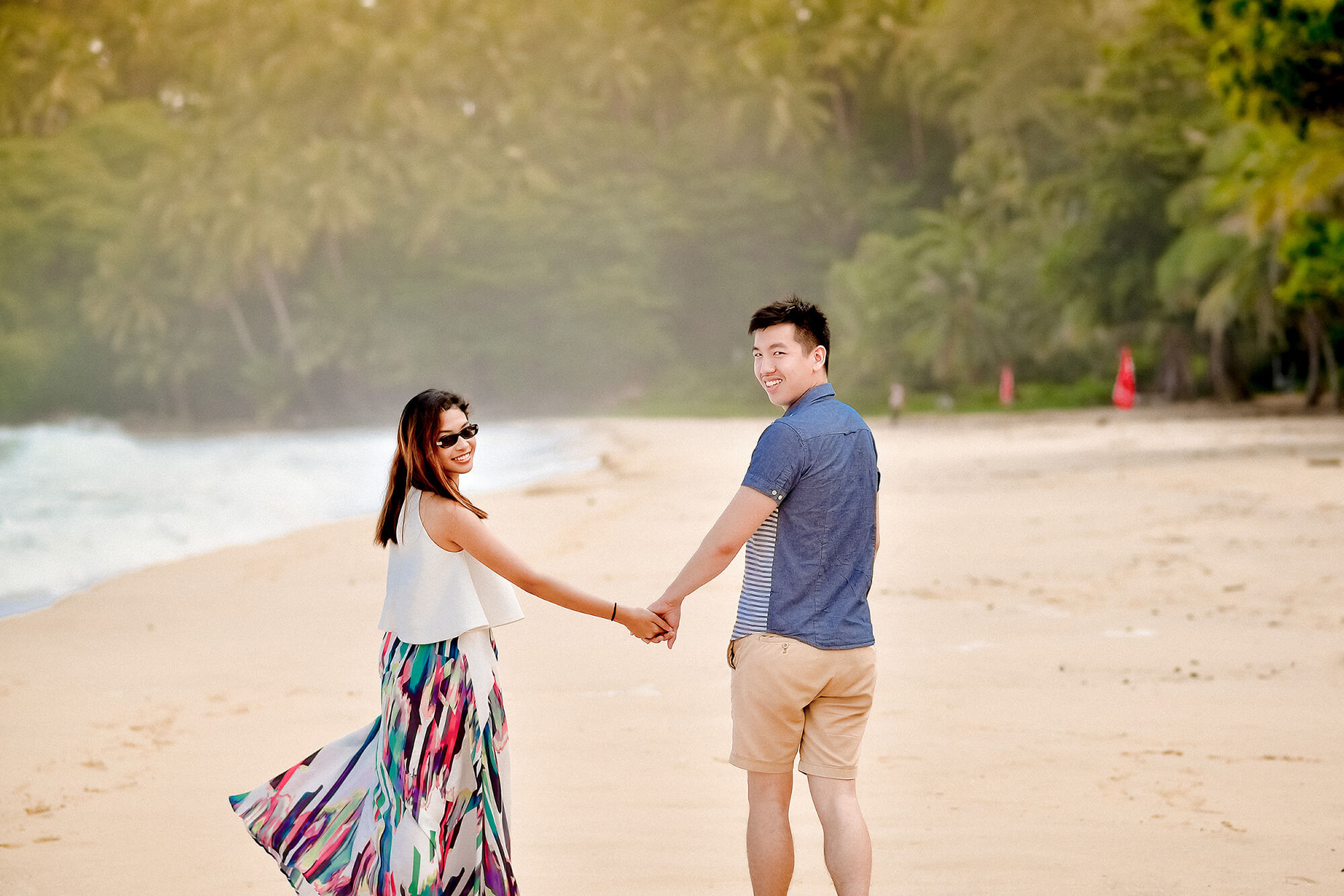Maria & Bryan Beach Engagement Photoshoot