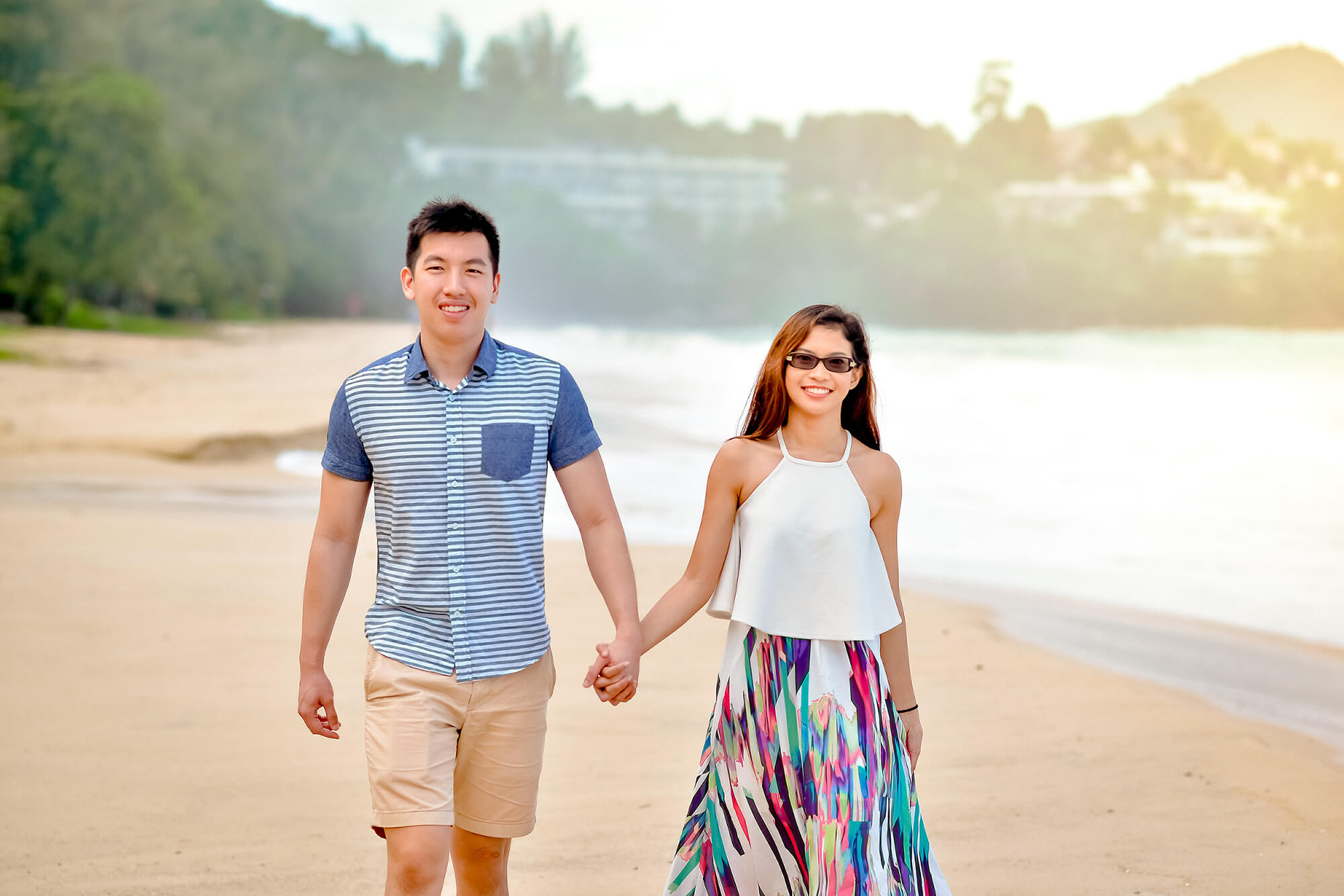 Maria & Bryan Beach Engagement Photoshoot