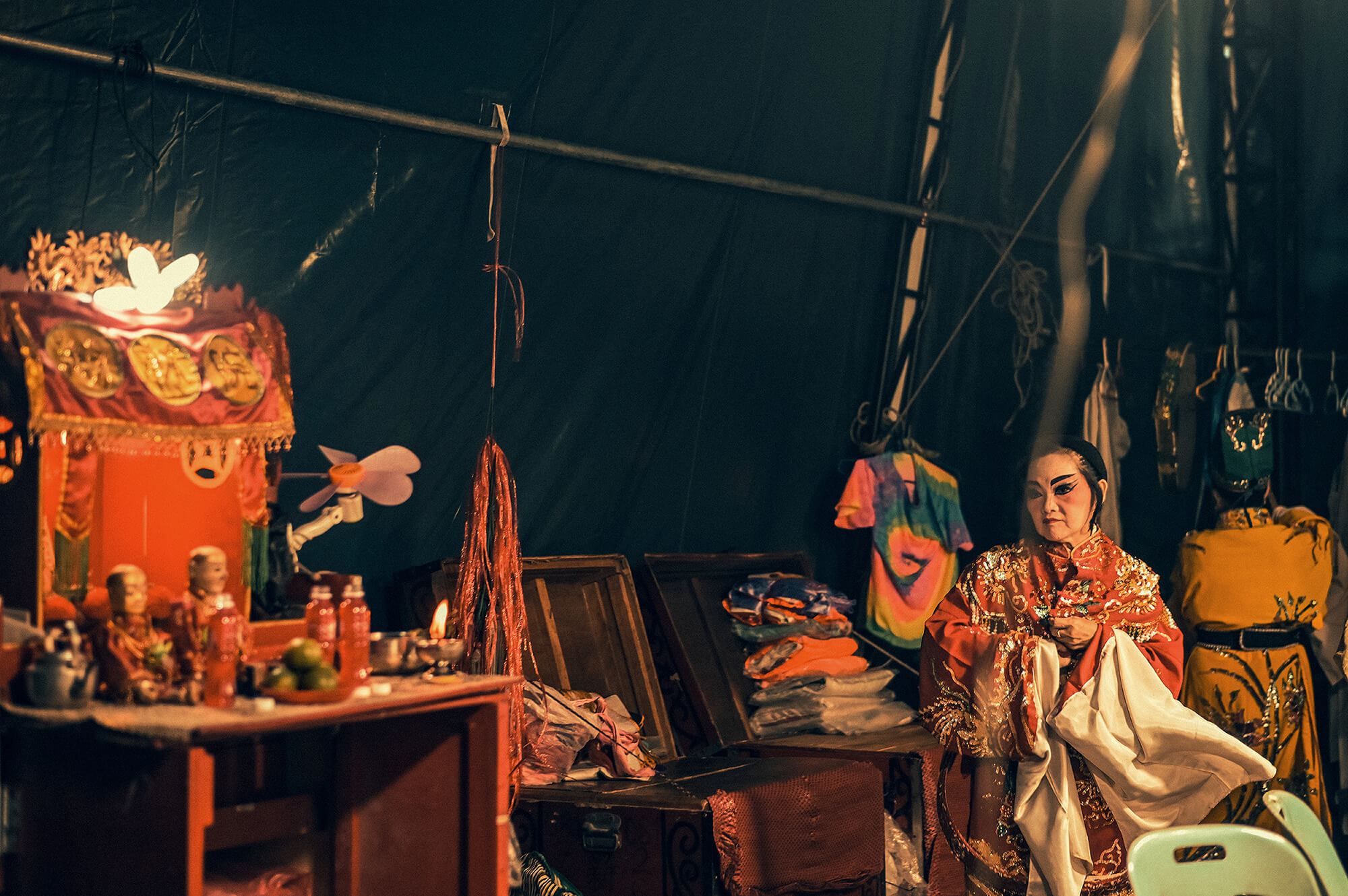 Chinese Opera Mask Photography