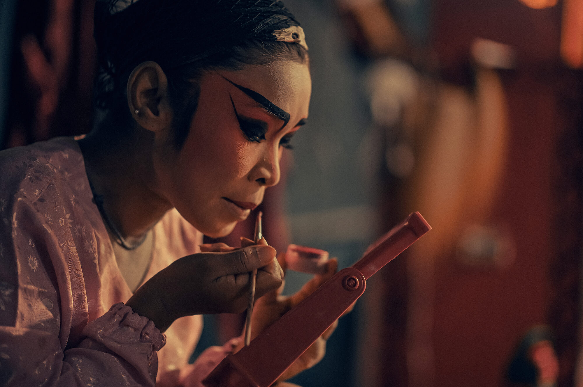 Chinese Opera Mask Photography