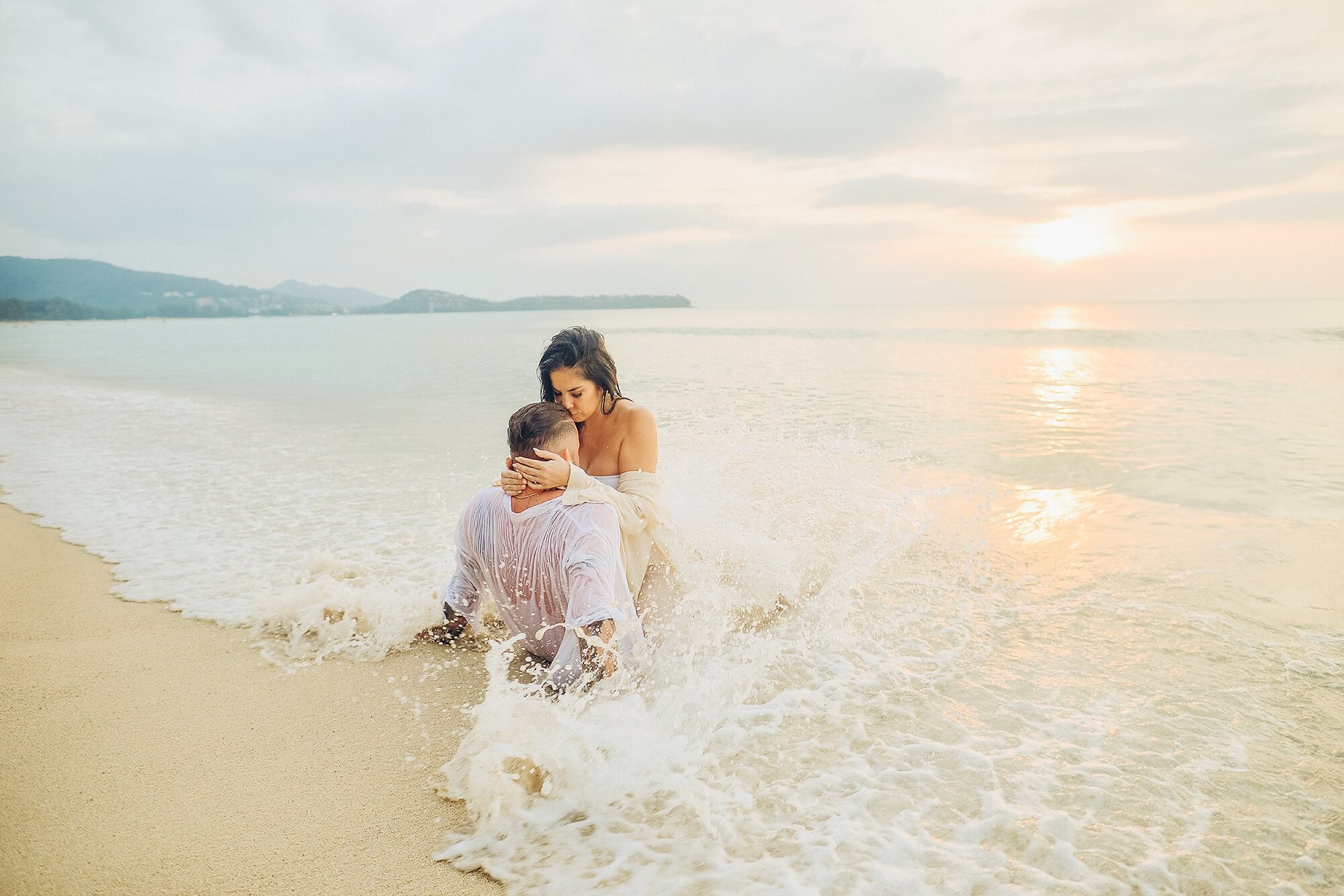 Engagement couple photographer in Phuket