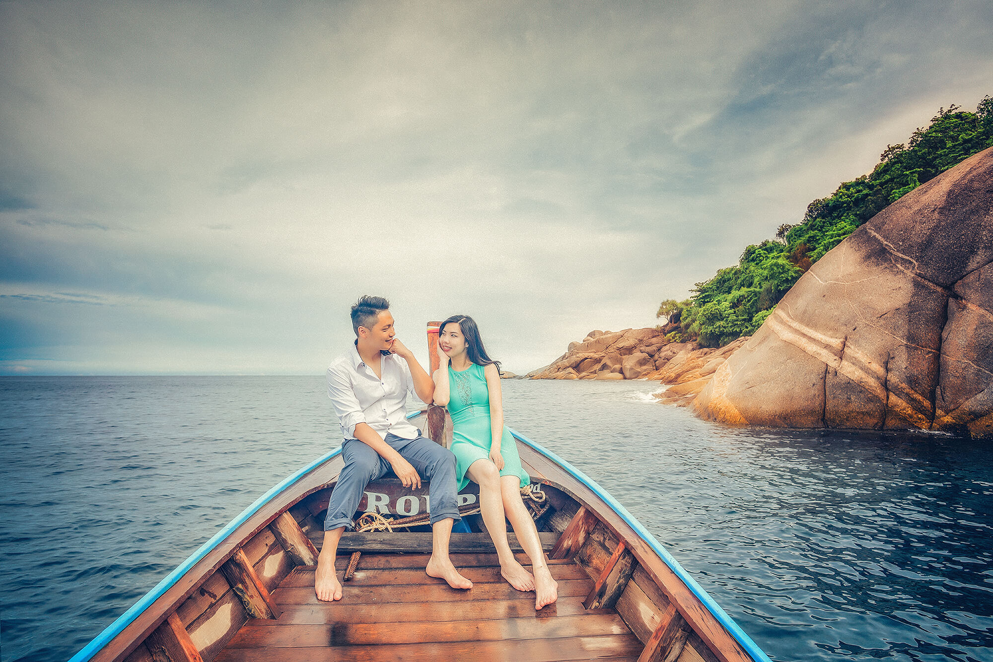 Freedom Beach Patong Long Tail Boat Photoshoot