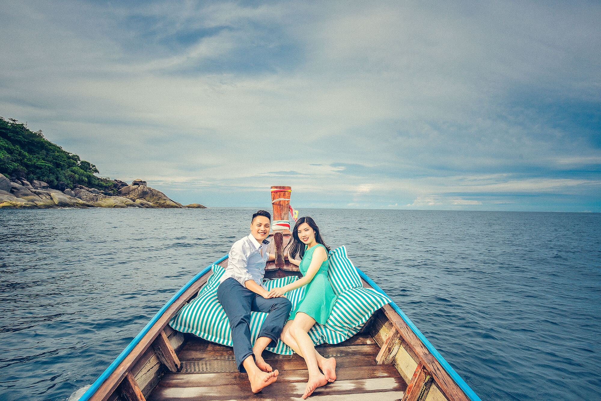 Freedom Beach Patong Long Tail Boat Photoshoot