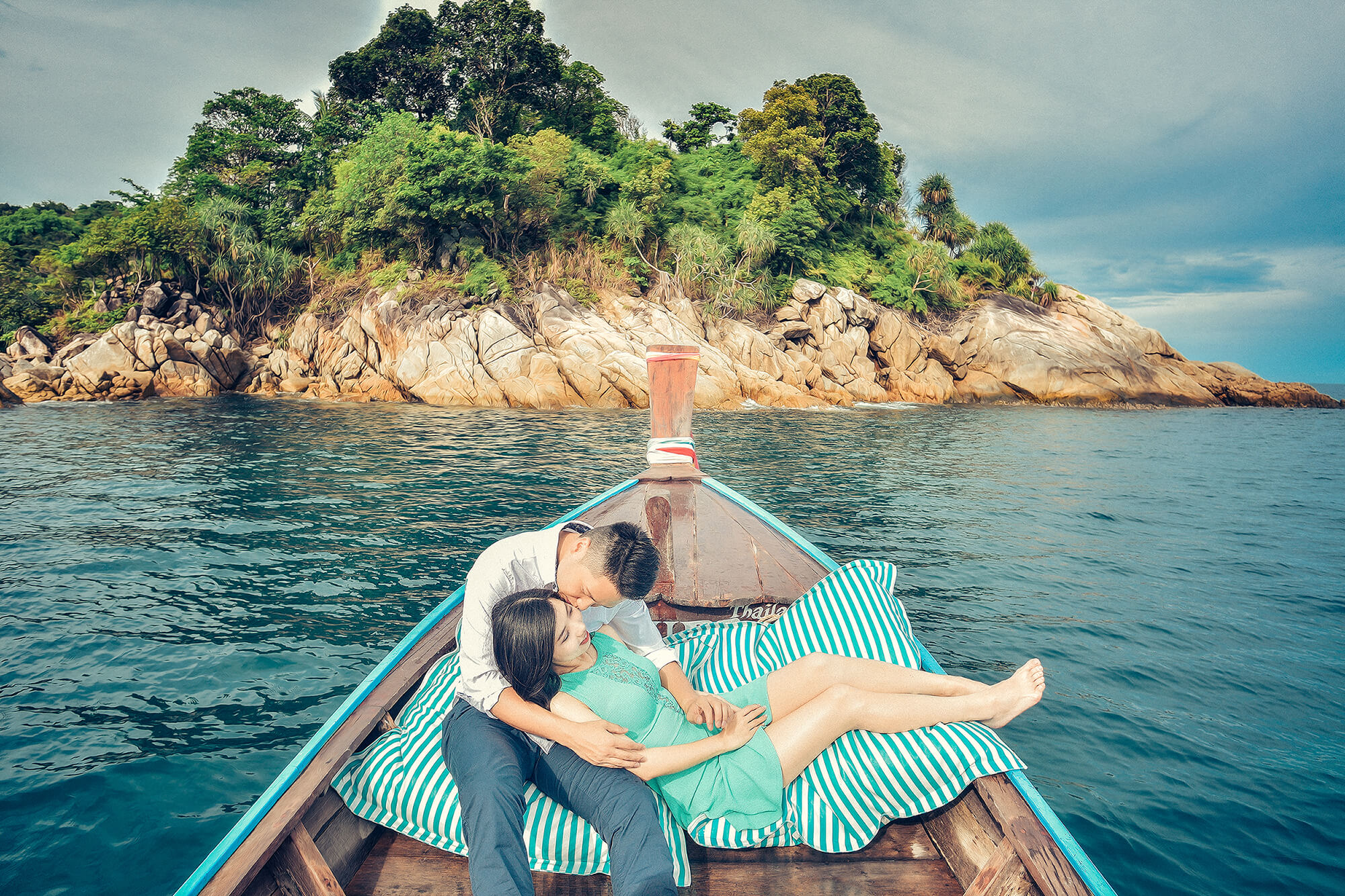 Freedom Beach Patong Long Tail Boat Photoshoot