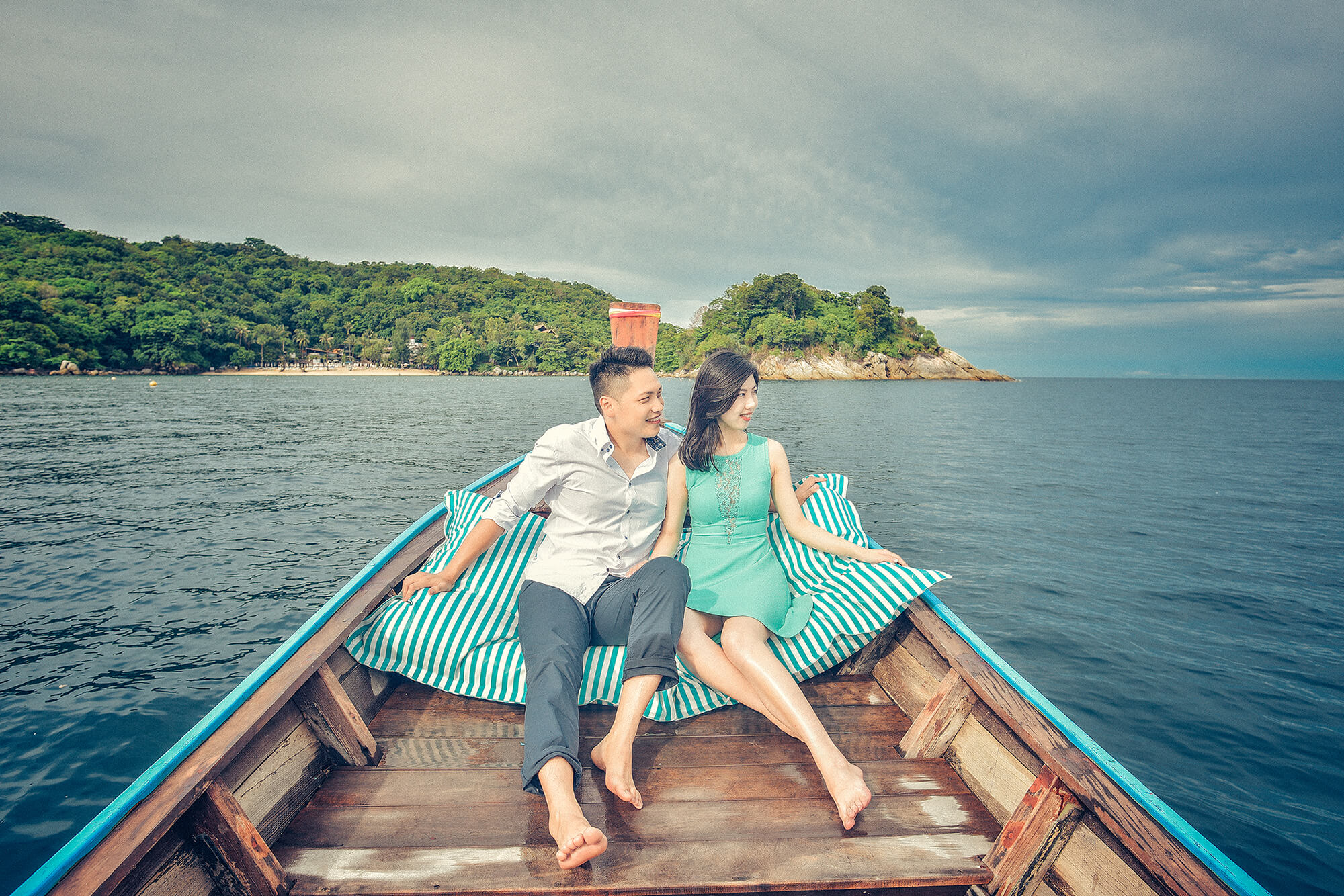 Freedom Beach Patong Long Tail Boat Photoshoot