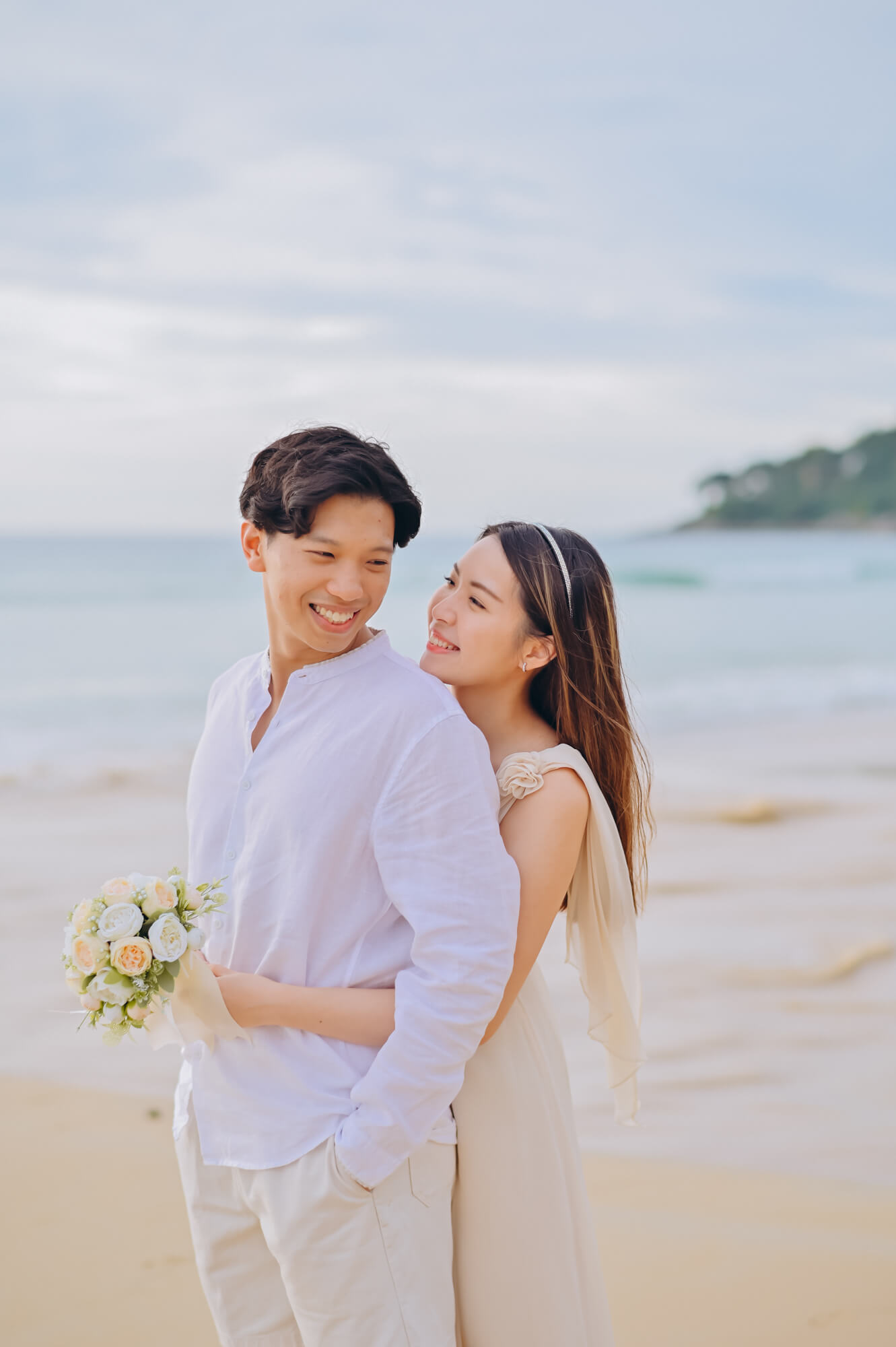 Karon Beach Engagement Photoshoot