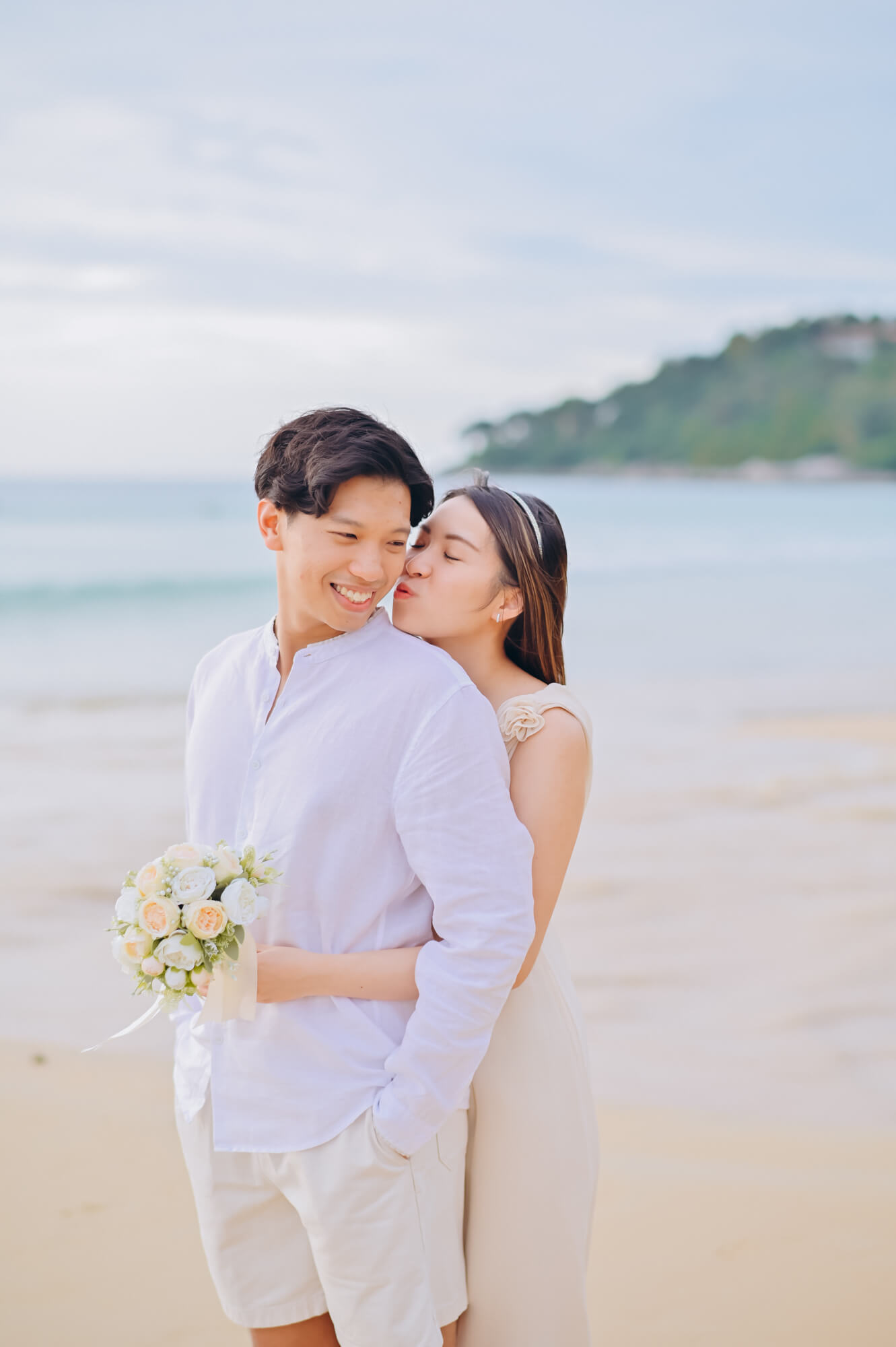 Karon Beach Engagement Photoshoot
