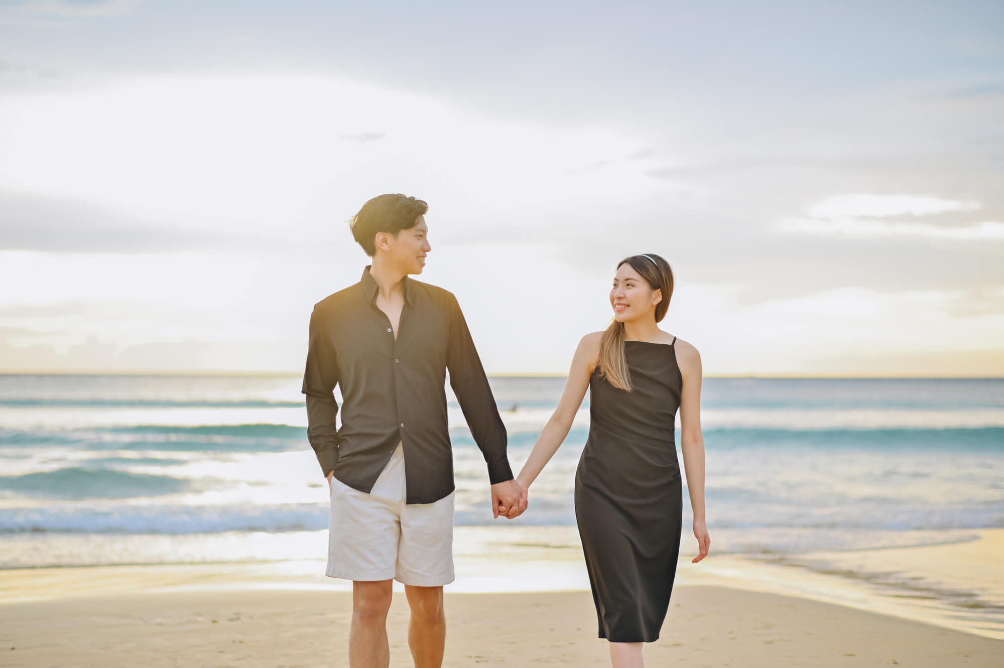 Karon Beach Engagement Photoshoot