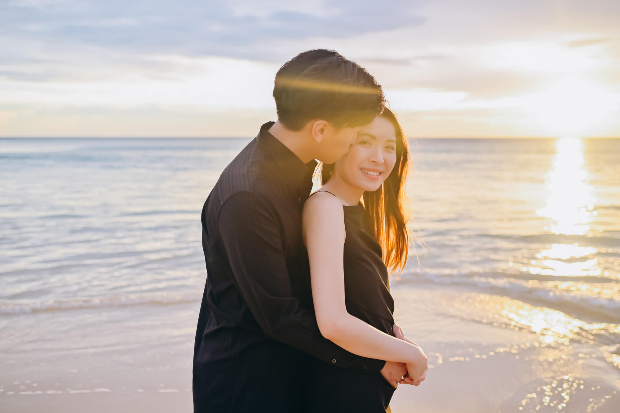 Karon Beach Engagement Photoshoot