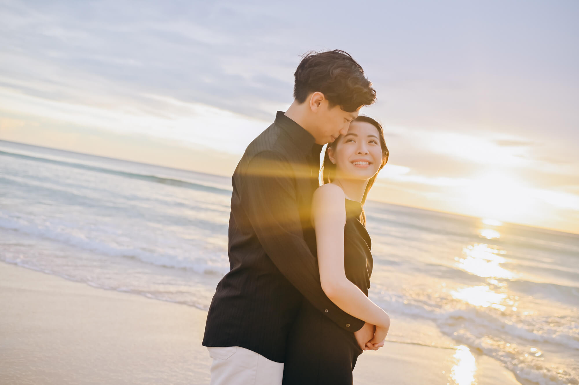 Karon Beach Engagement Photoshoot