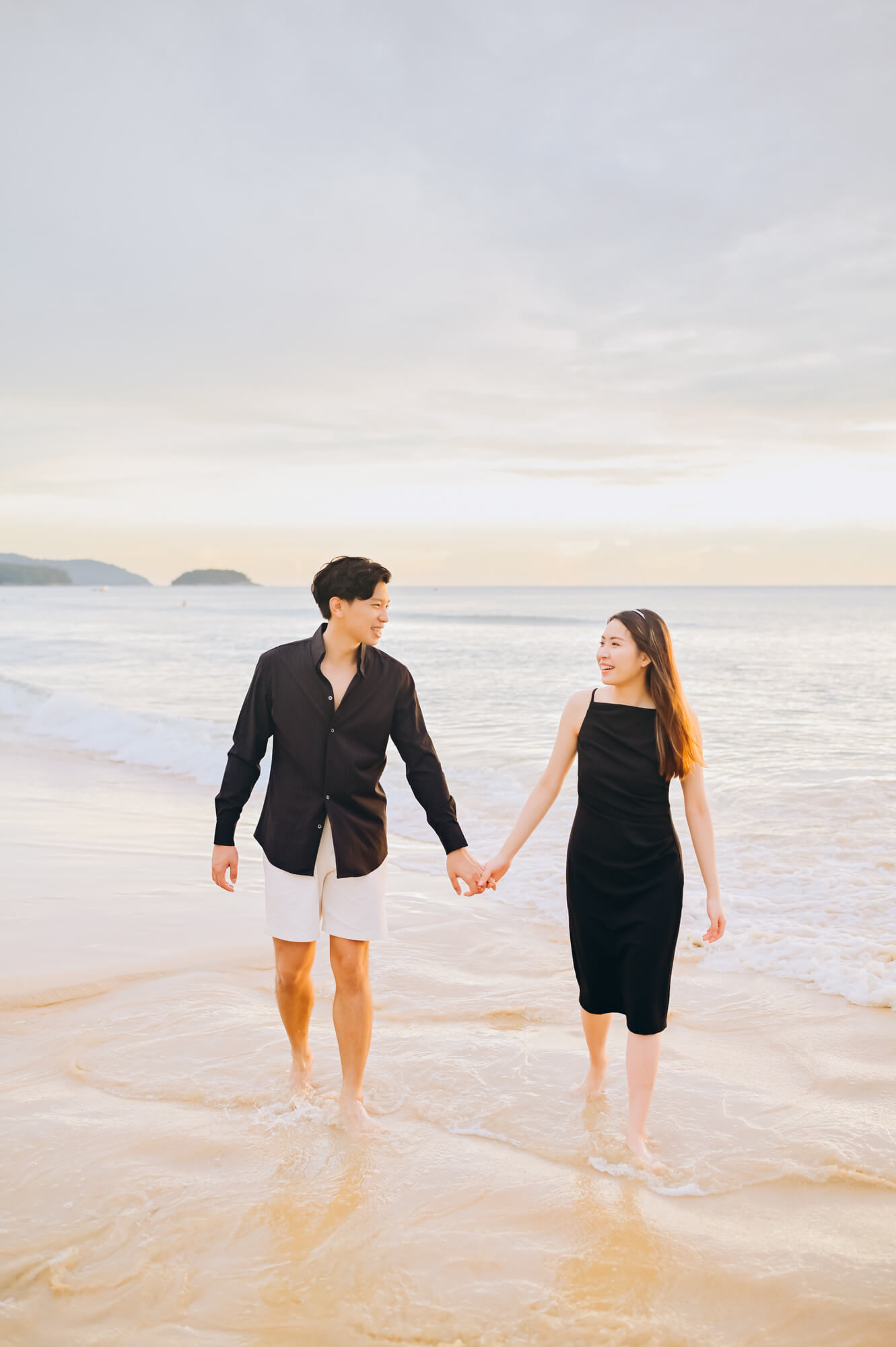 Karon Beach Engagement Photoshoot