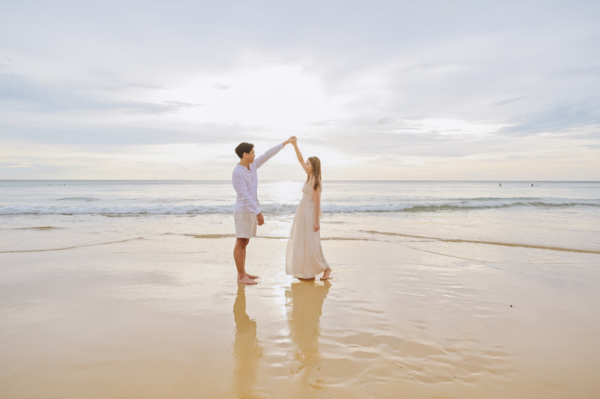 Karon Beach Engagement Photoshoot