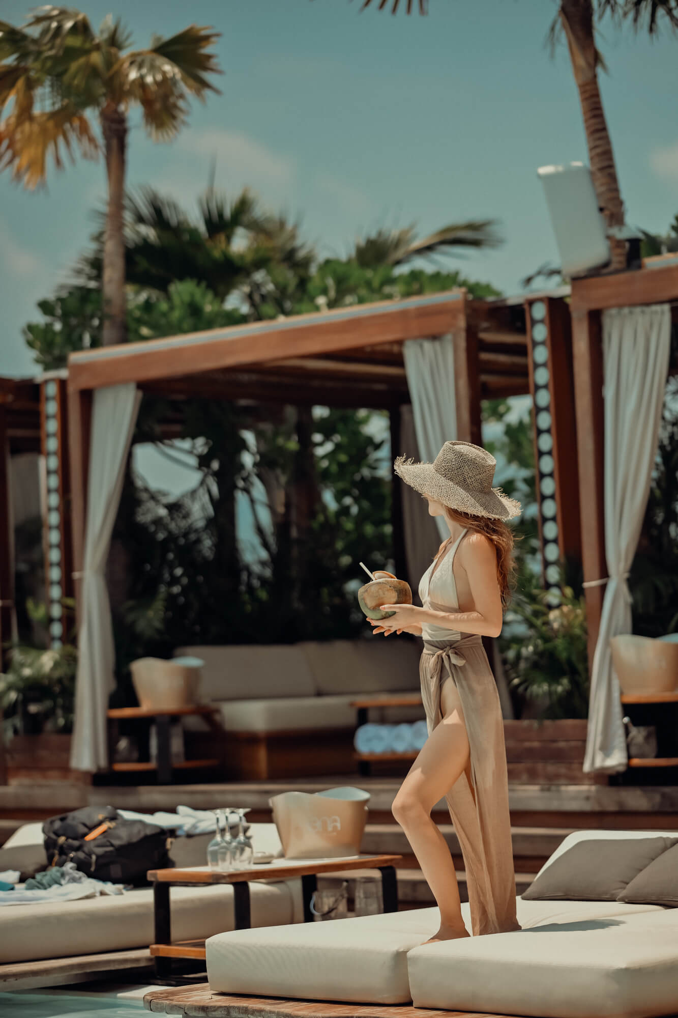 Phuket Yona Beach club photoshoot in Phuket