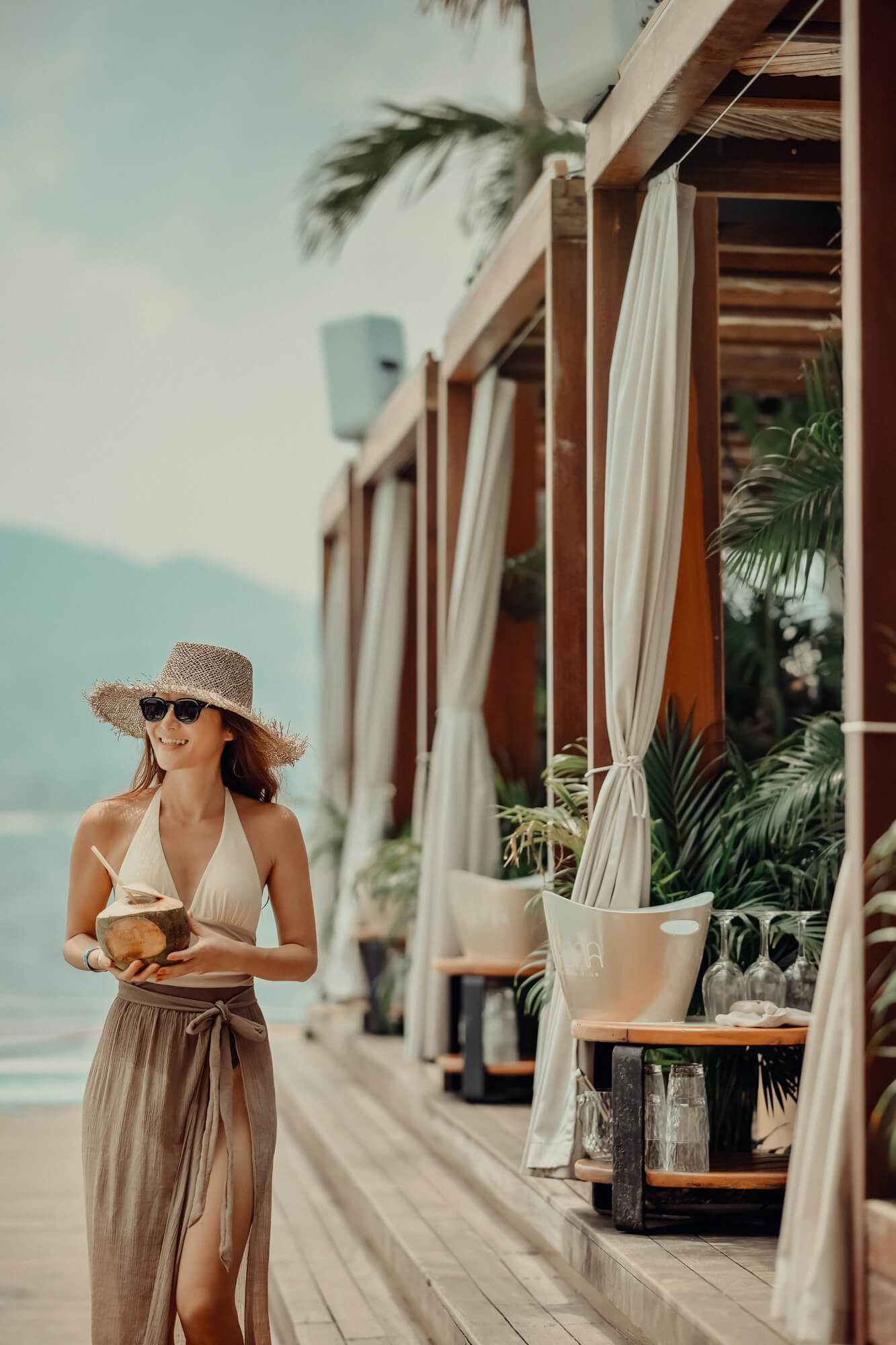 Phuket Yona Beach club photoshoot in Phuket