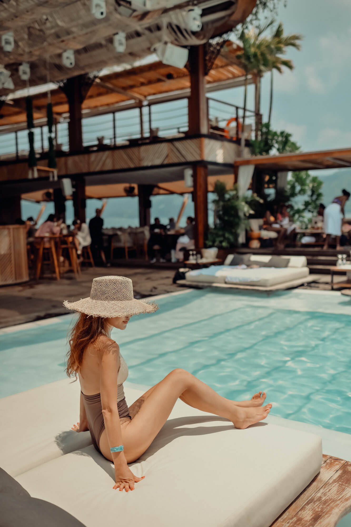 Phuket Yona Beach club photoshoot in Phuket