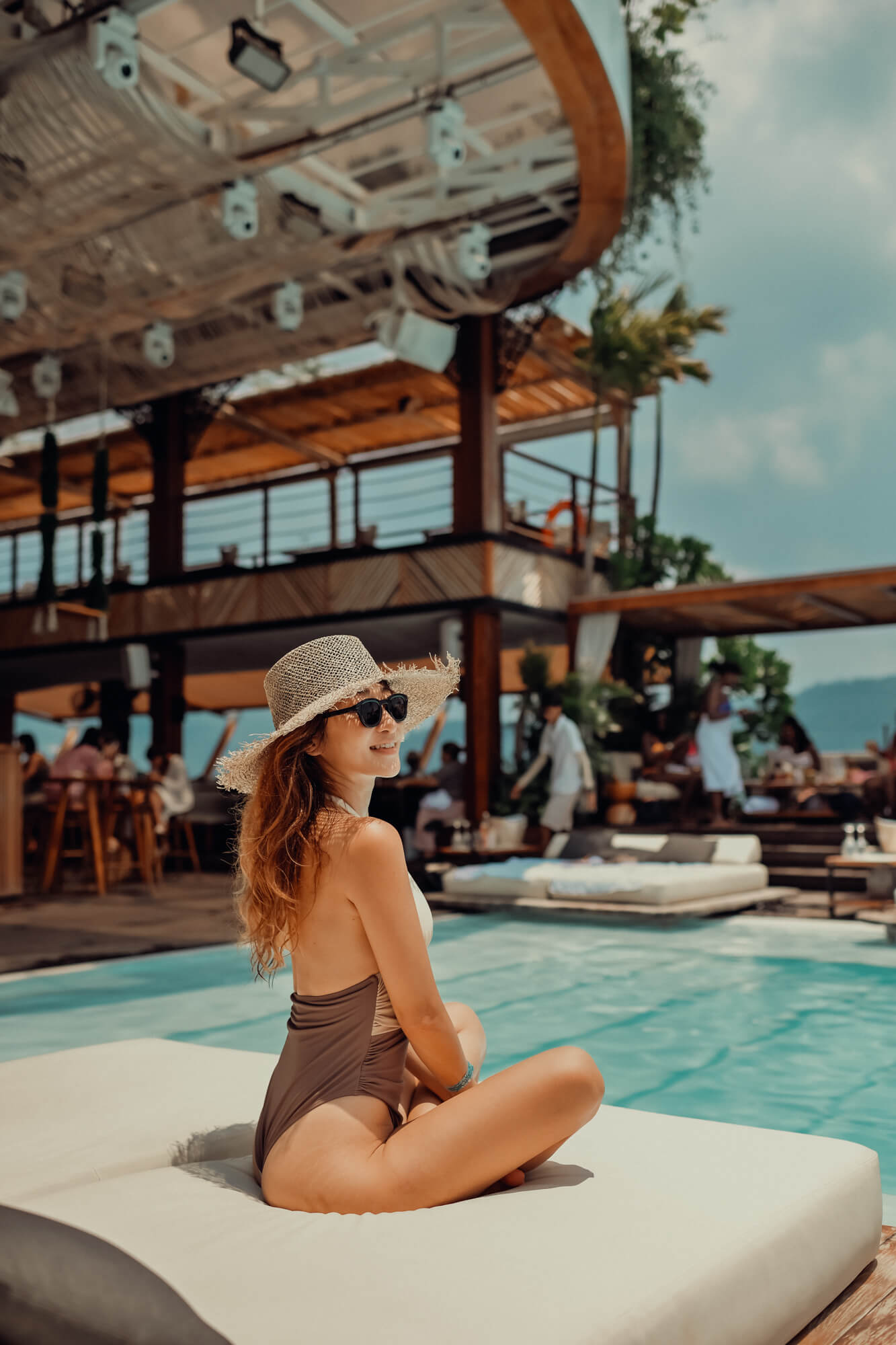 Phuket Yona Beach club photoshoot in Phuket