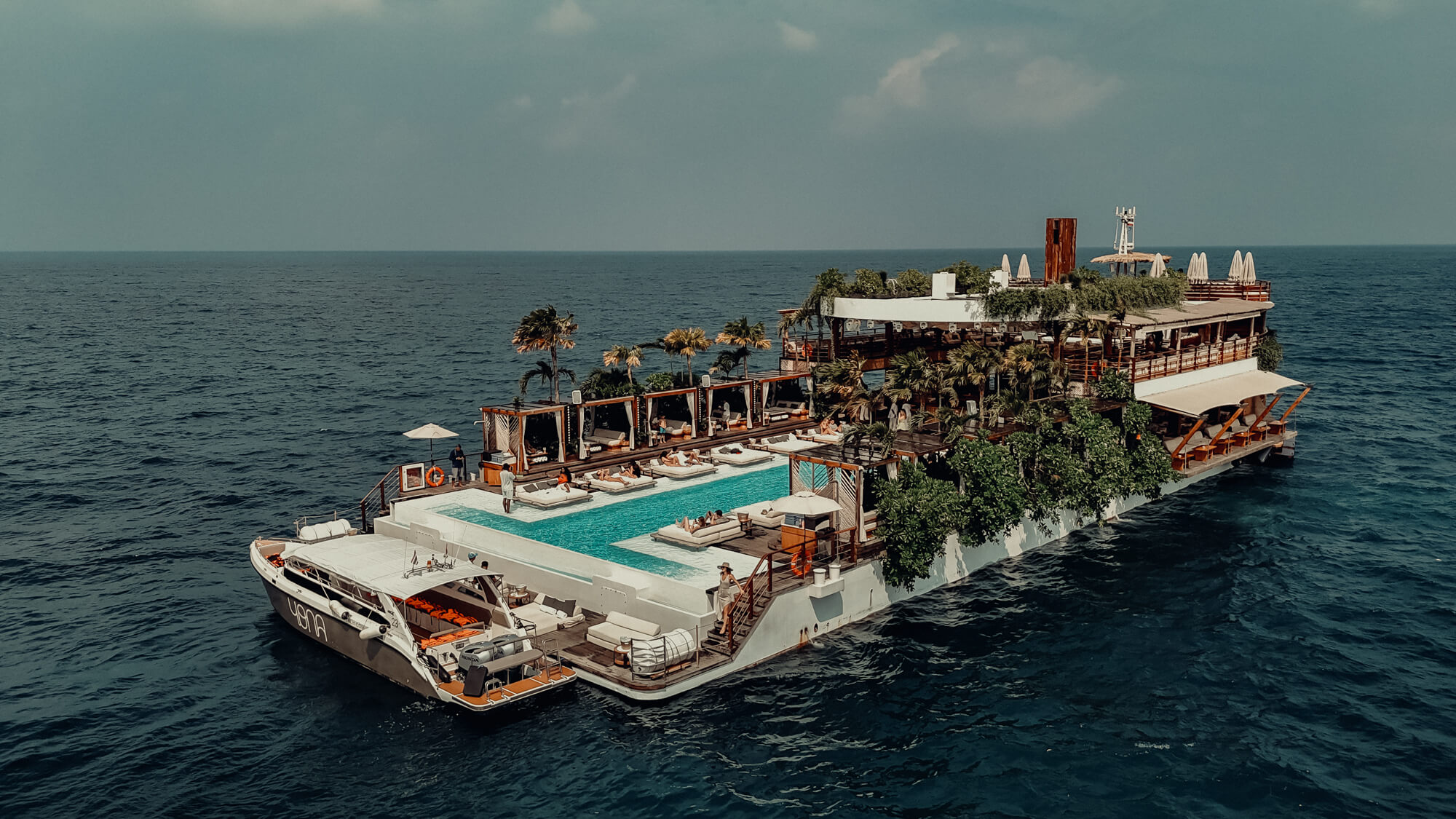 Phuket Yona Beach club photoshoot in Phuket