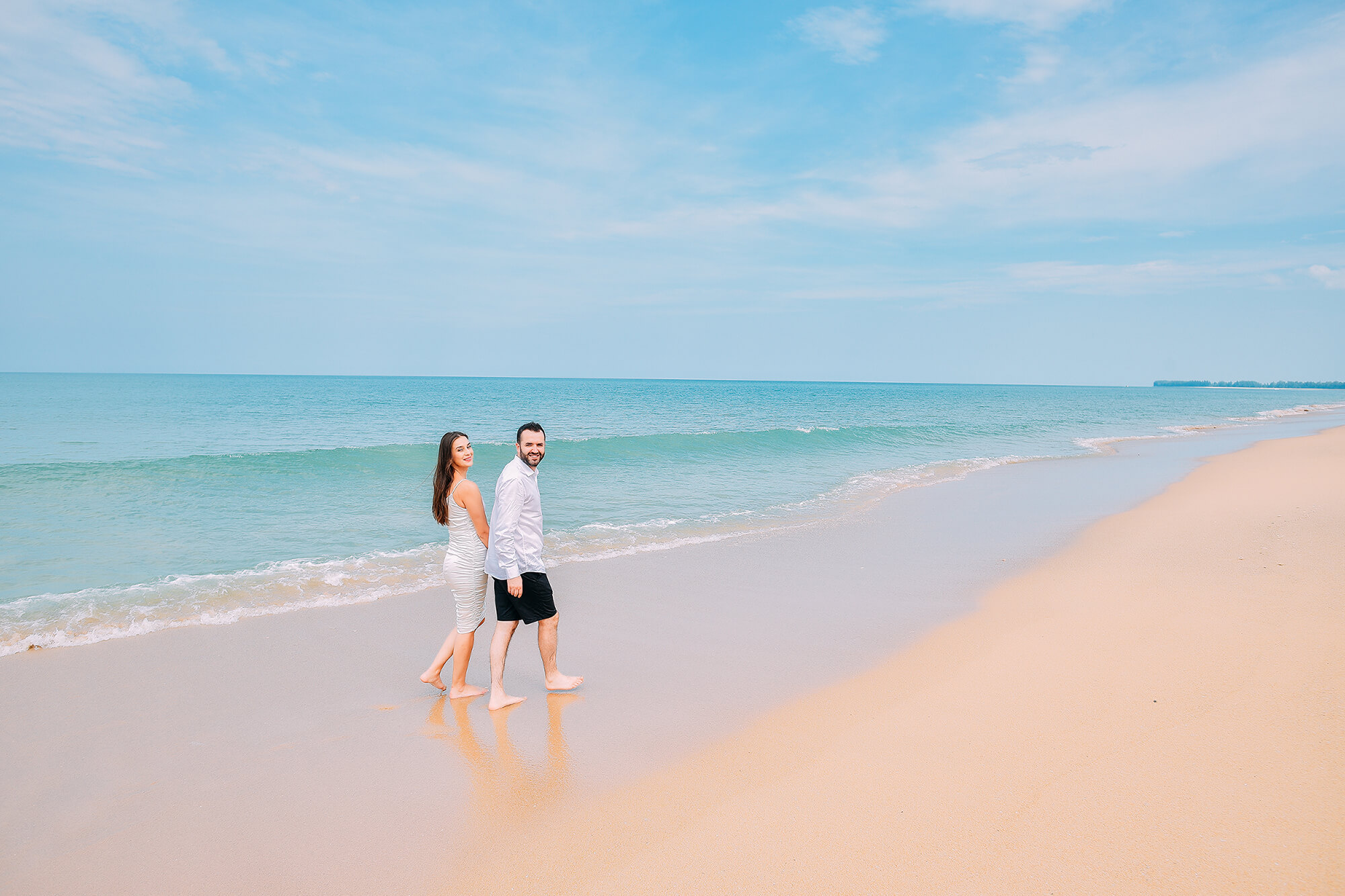 Khaolak engagement couple photography