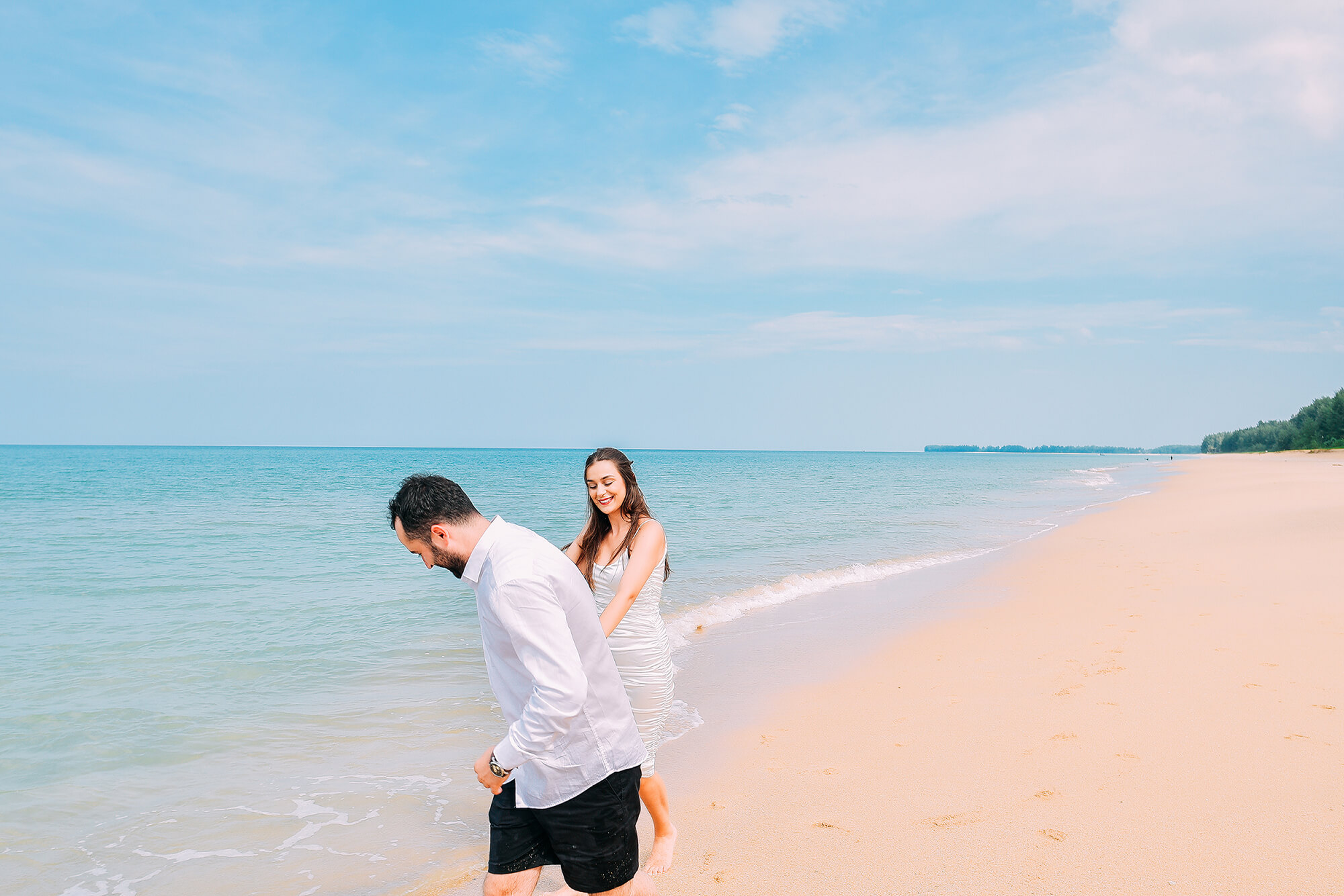 Khaolak engagement couple photography