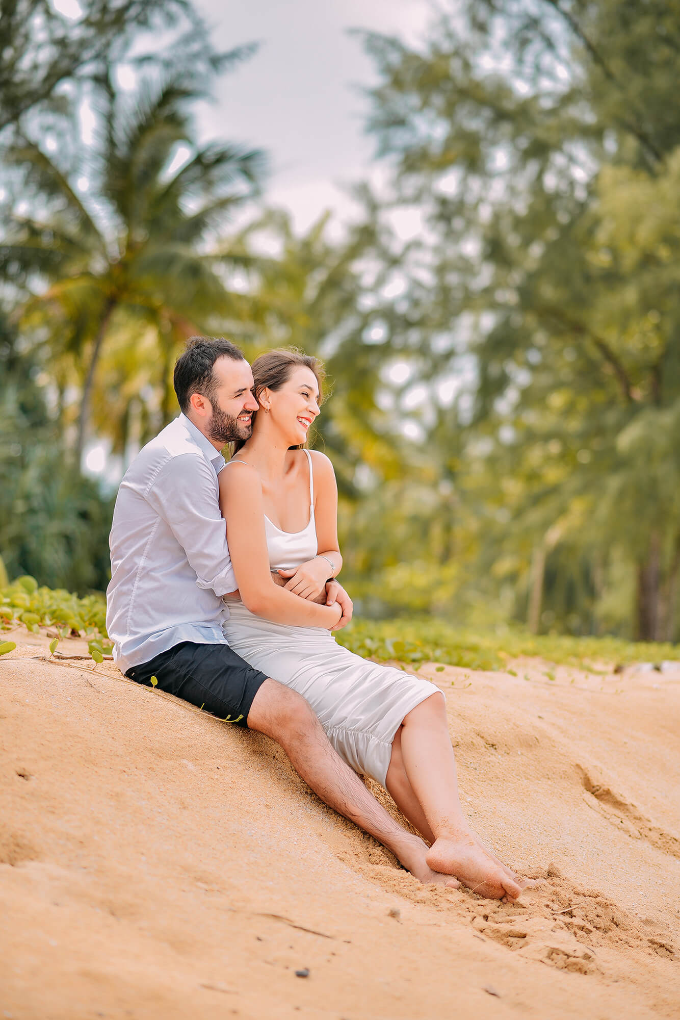 Khaolak engagement couple photography