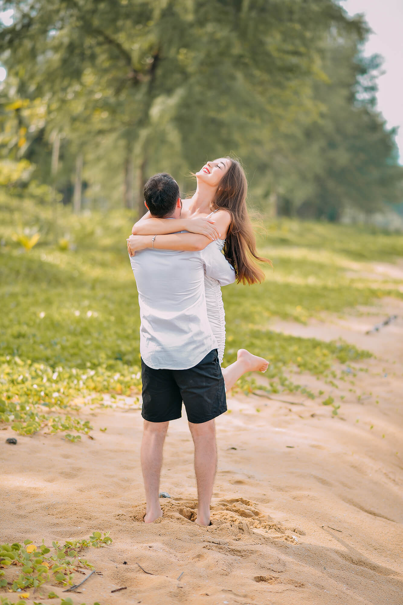 Khaolak engagement couple photography