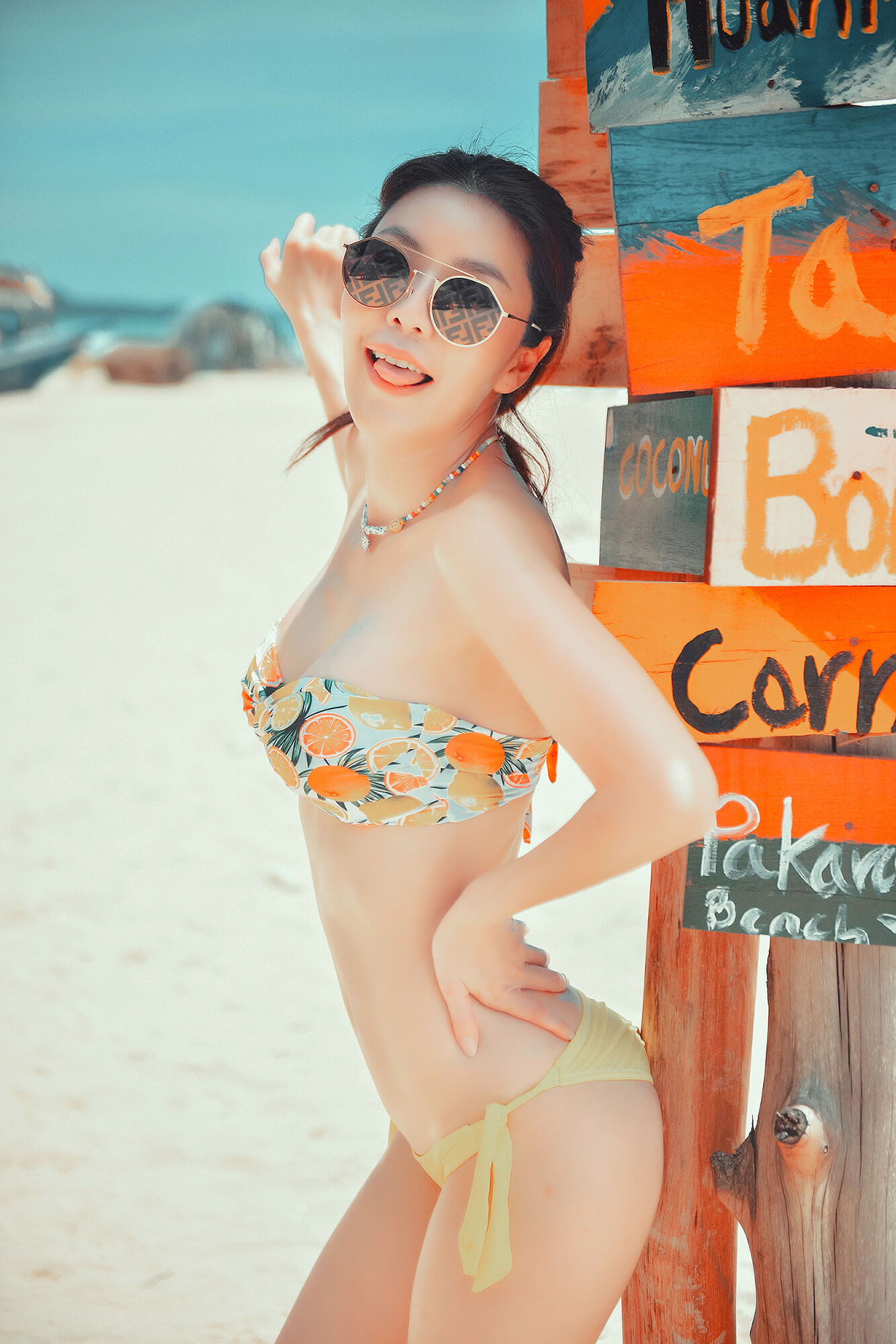 Khao Lak Portrait Bikini Photoshoot