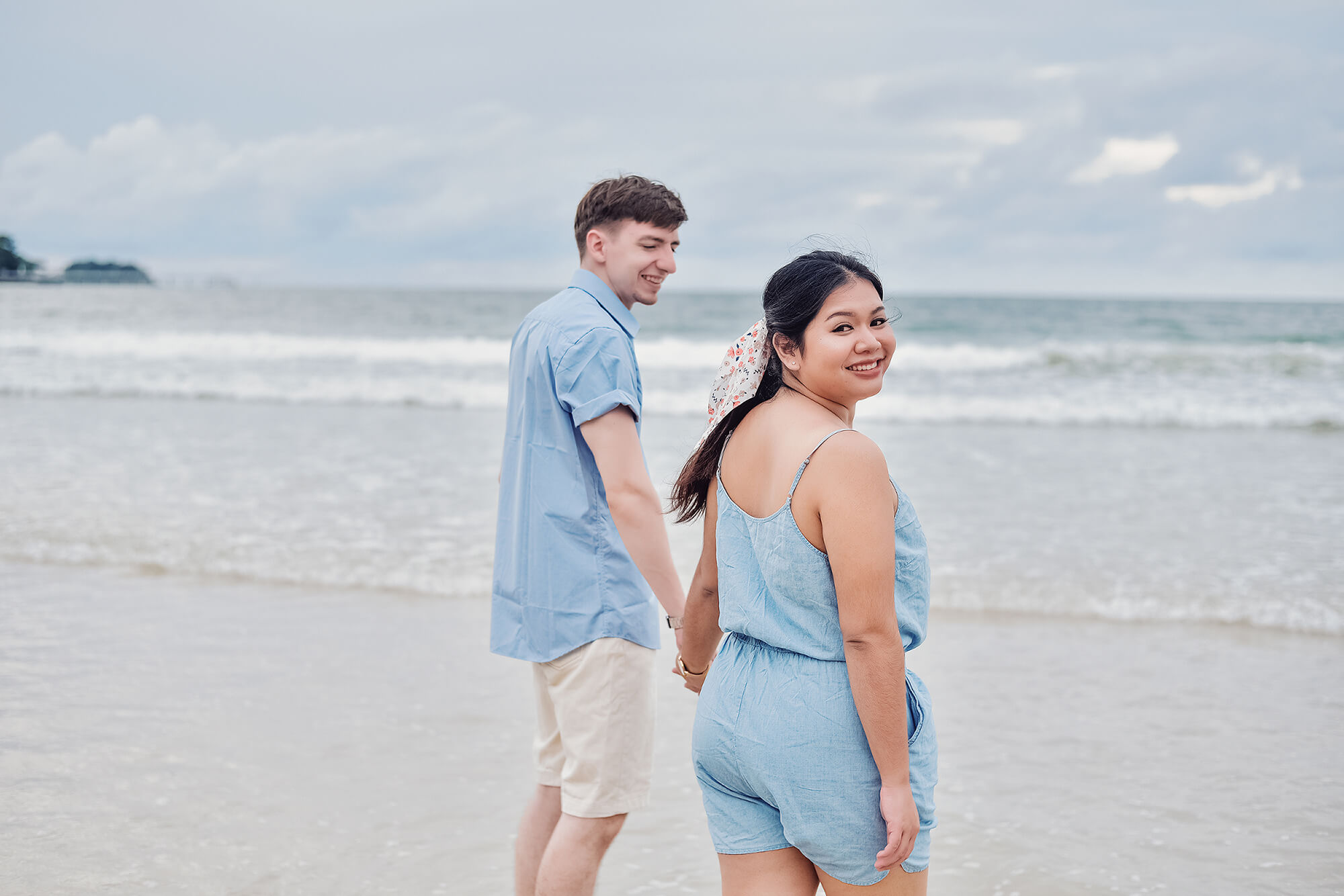 Patong Beach holiday couple photoshoot