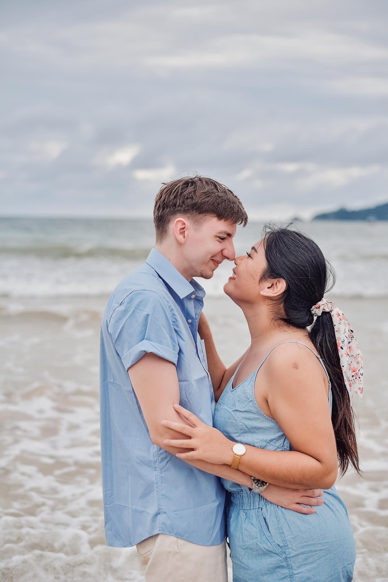 Patong Beach holiday couple photoshoot