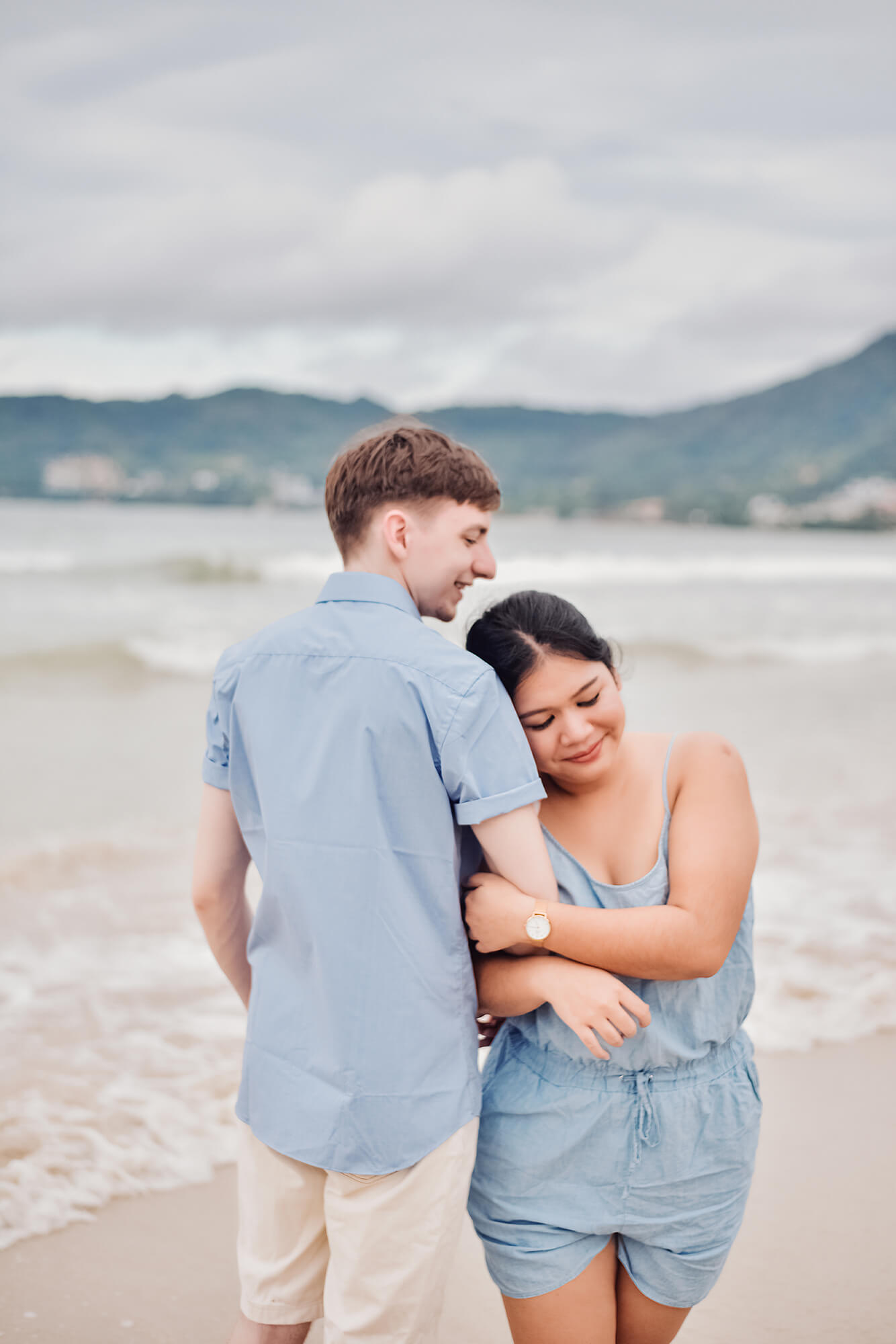 Patong Beach holiday couple photoshoot