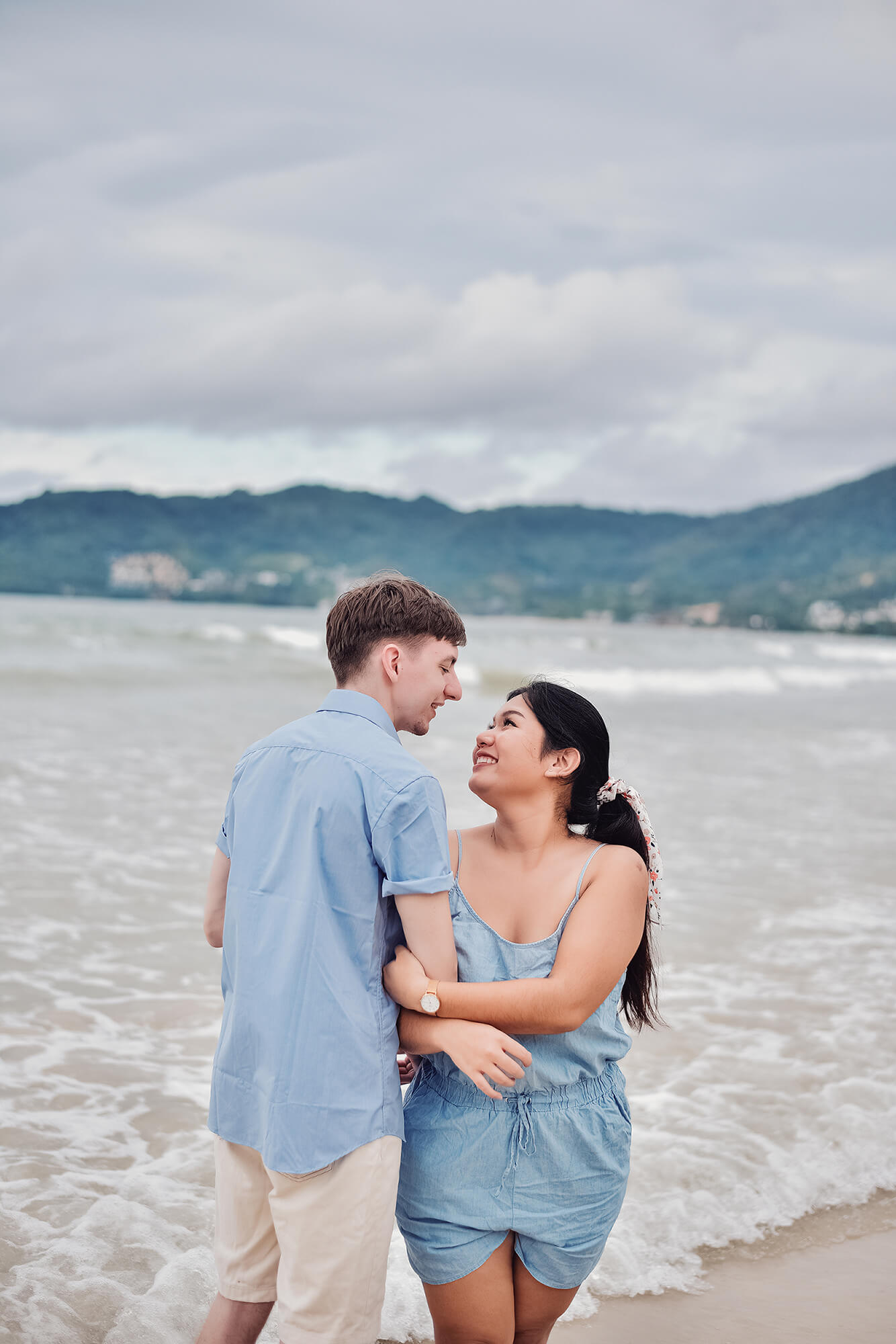 Patong Beach holiday couple photoshoot