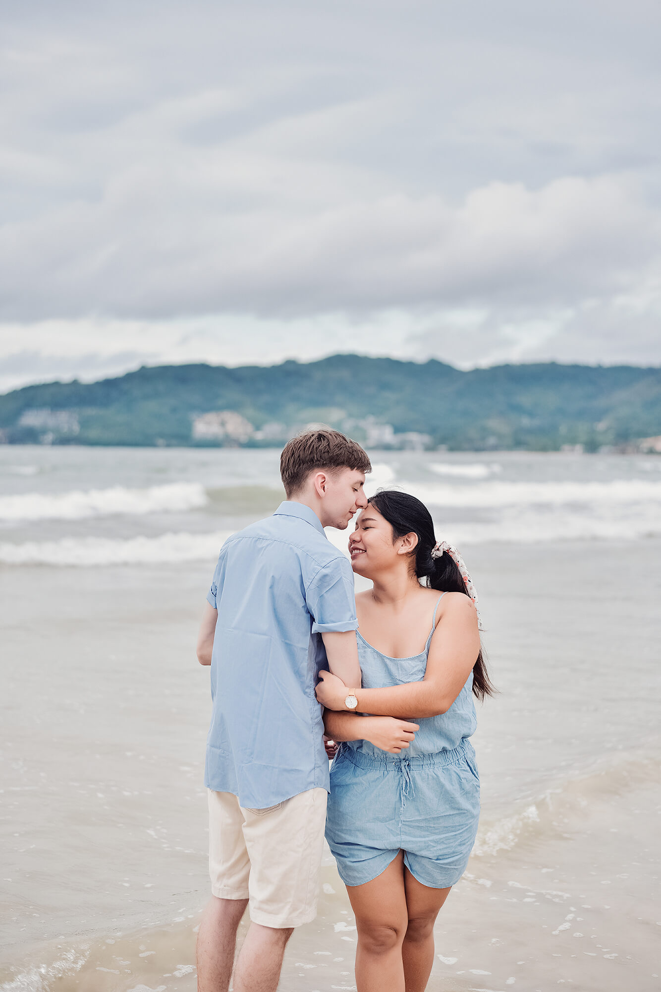 Patong Beach holiday couple photoshoot