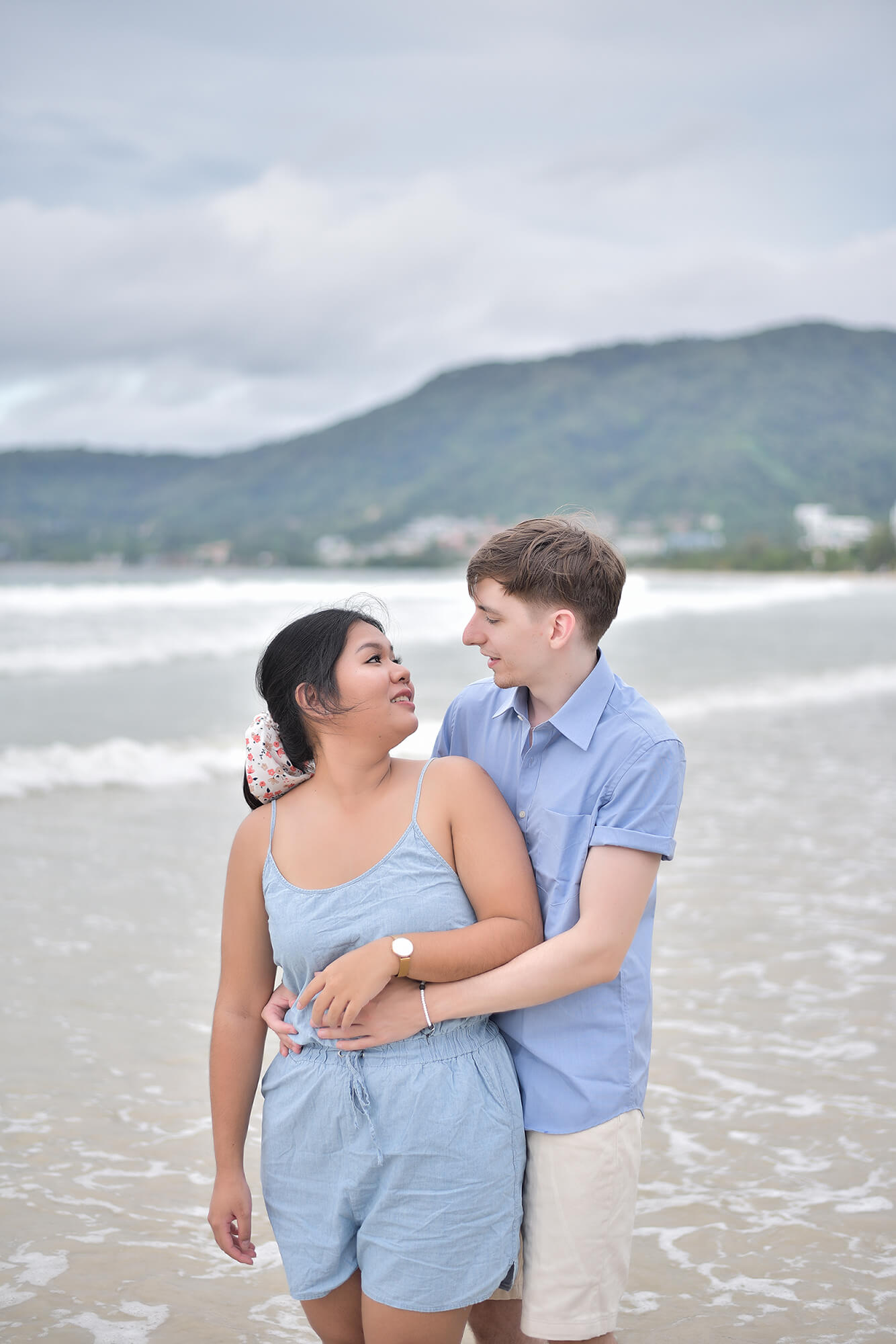 Patong Beach holiday couple photoshoot