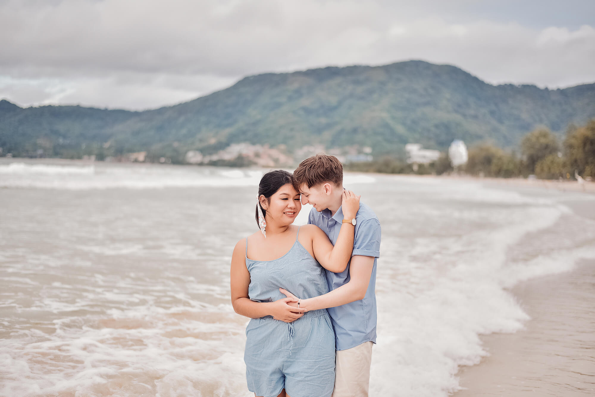 Patong Beach holiday couple photoshoot