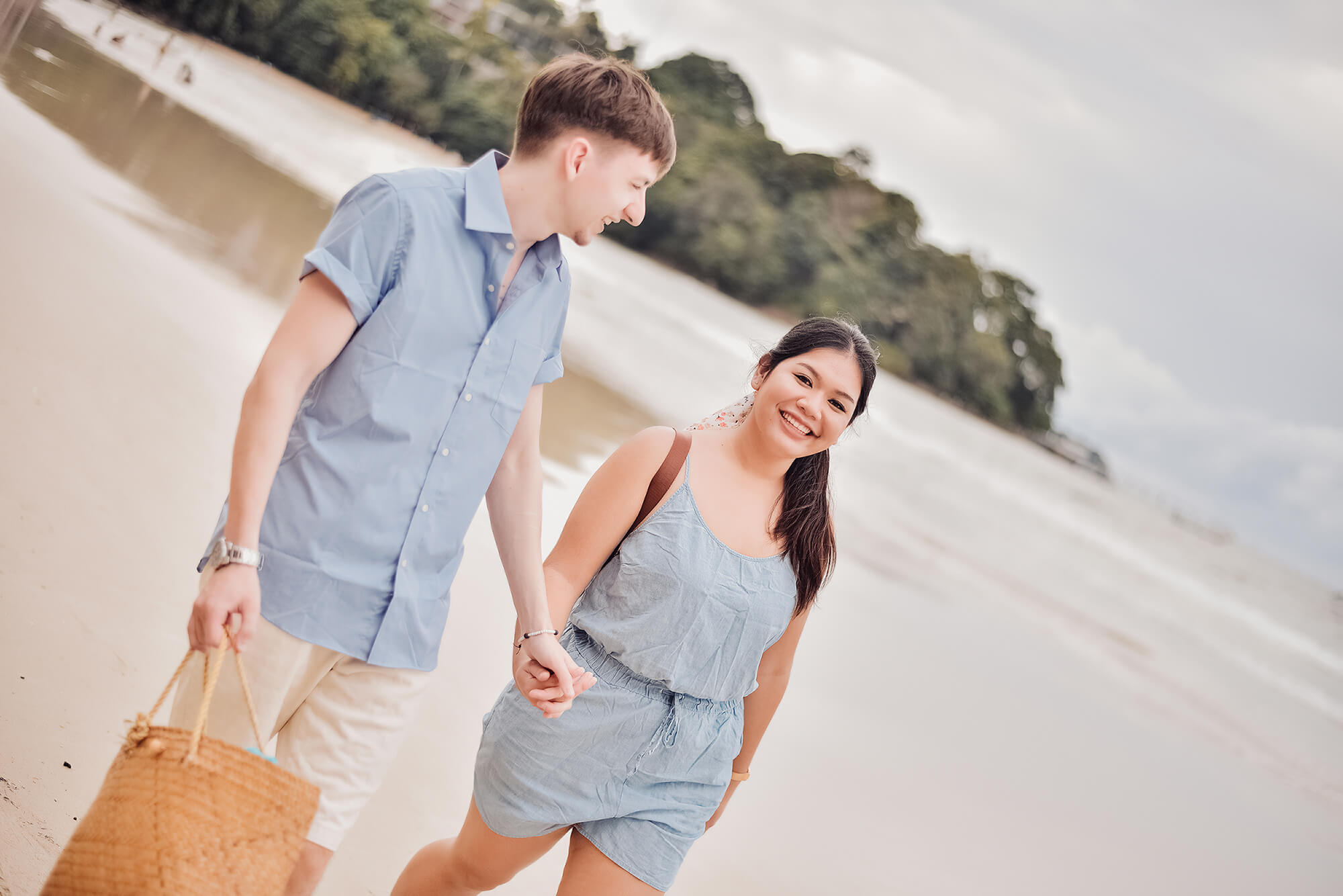 Patong Beach holiday couple photoshoot