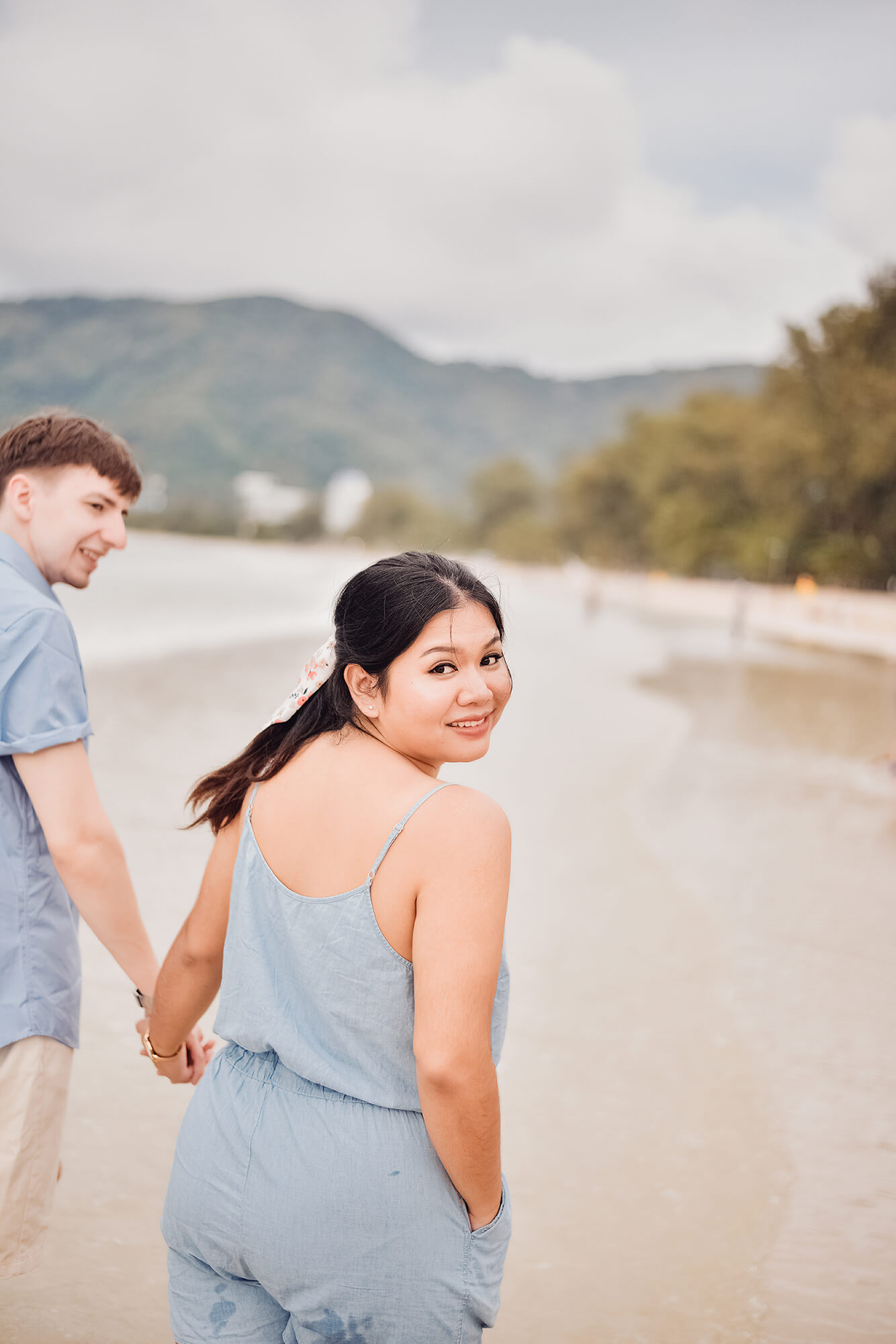 Patong Beach holiday couple photoshoot