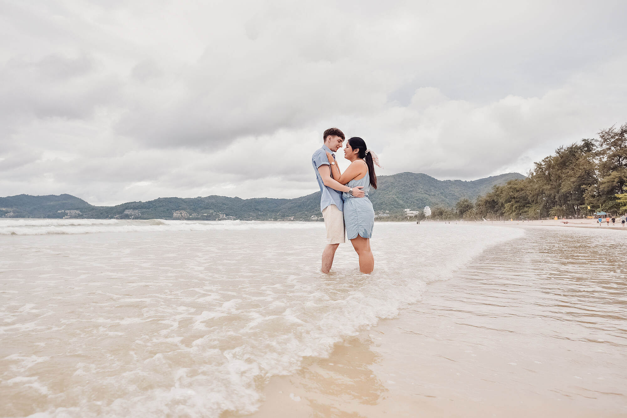 Patong Beach holiday couple photoshoot