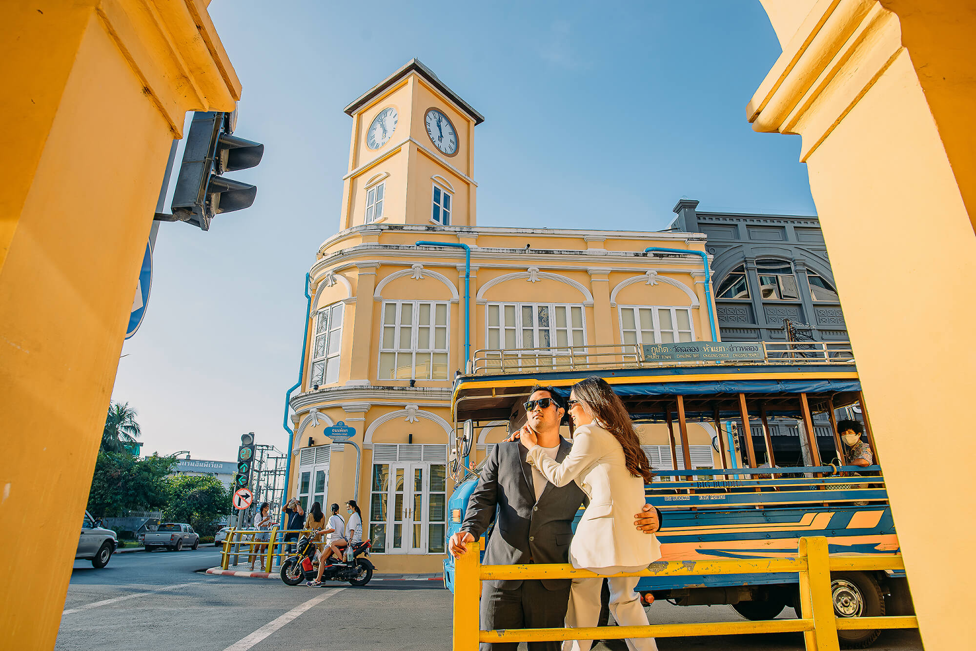 Phuket Old Town Couple photoshoot