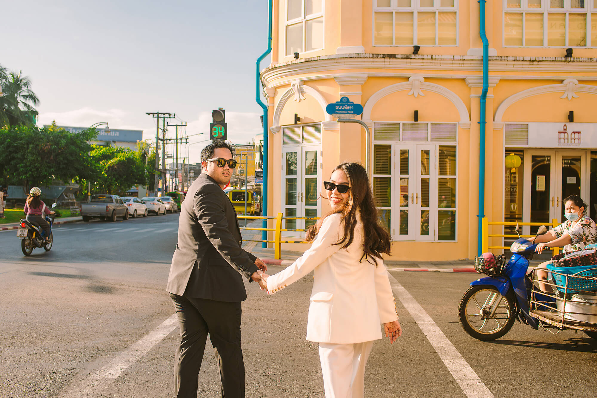 Phuket Old Town Couple photoshoot