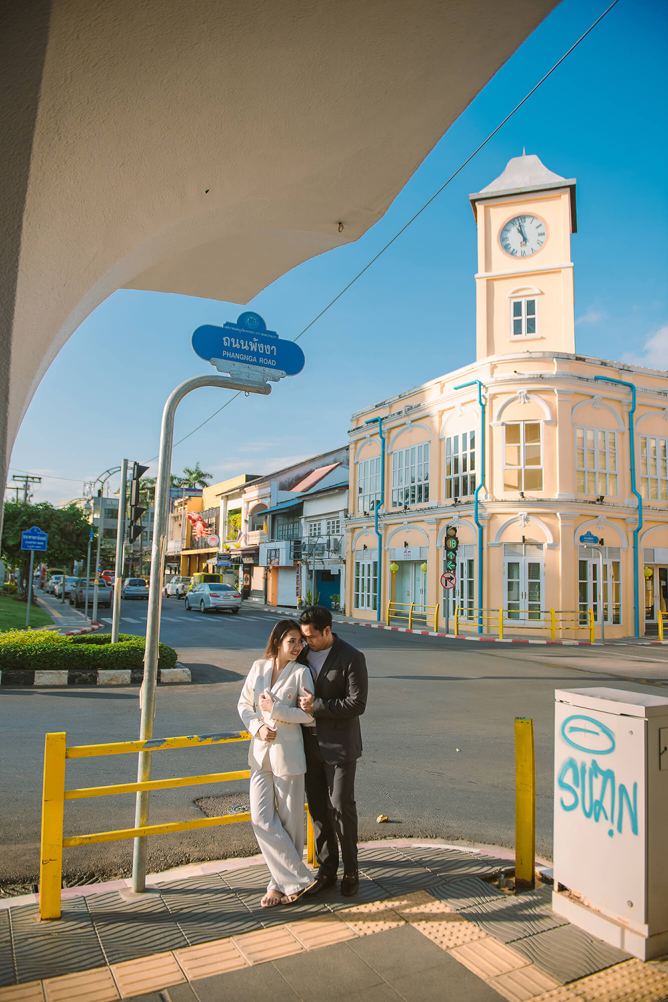 Phuket Old Town Couple photoshoot