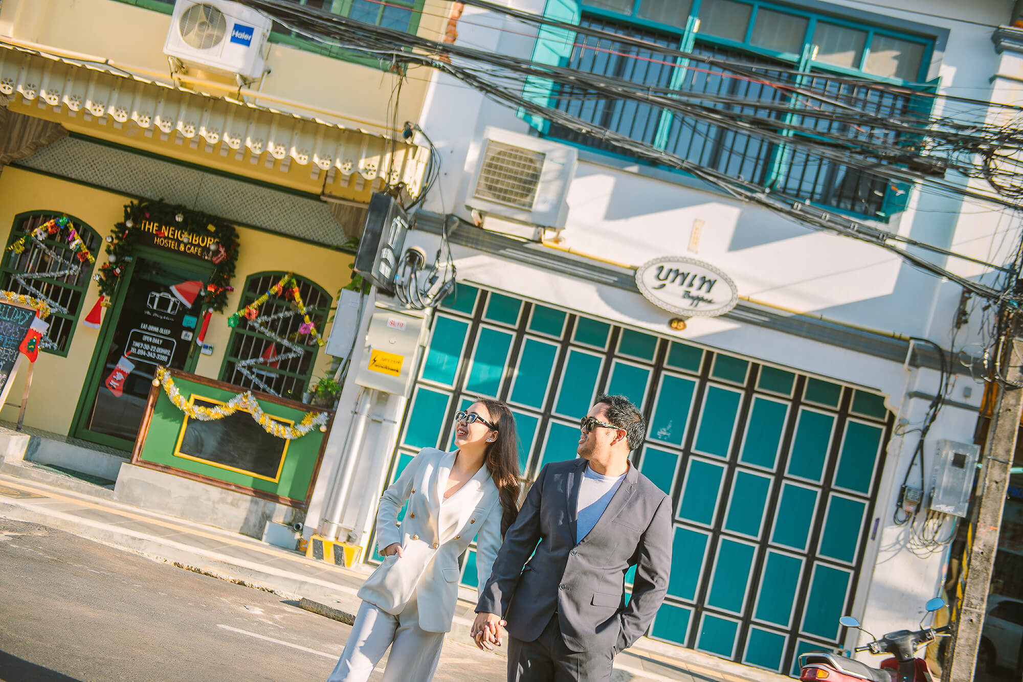 Phuket Old Town Couple photoshoot