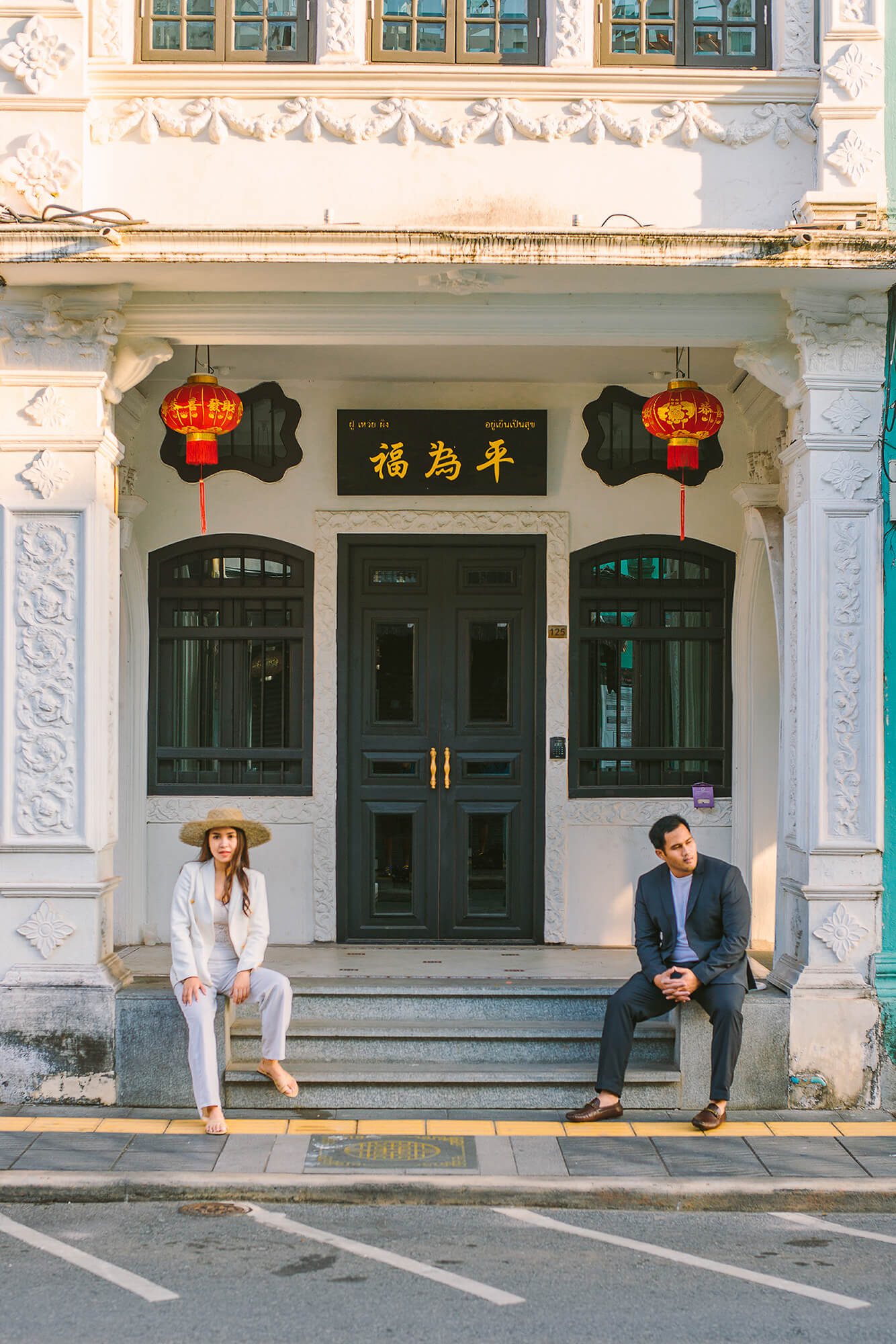 Phuket Old Town Couple photoshoot