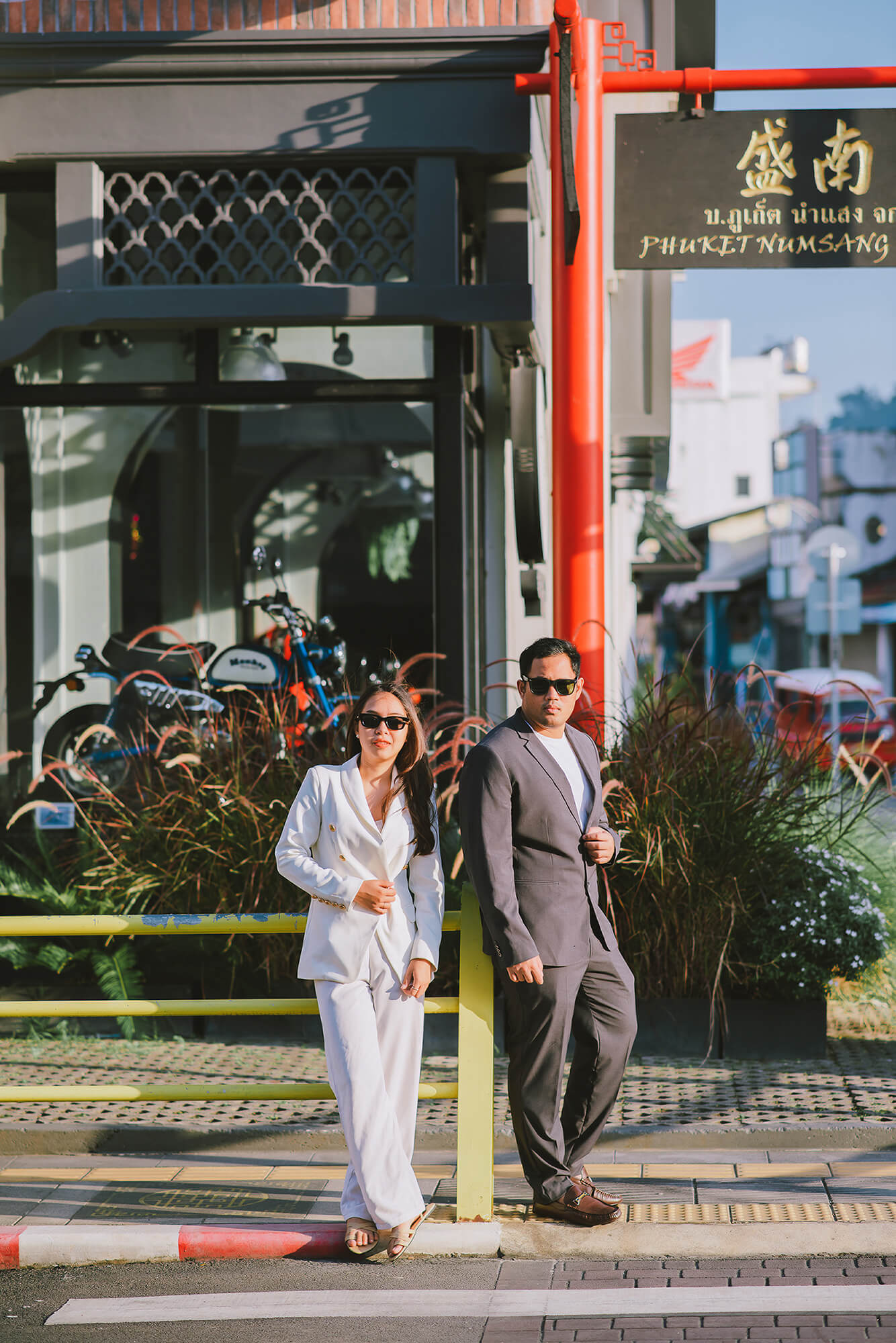 Phuket Old Town Couple photoshoot