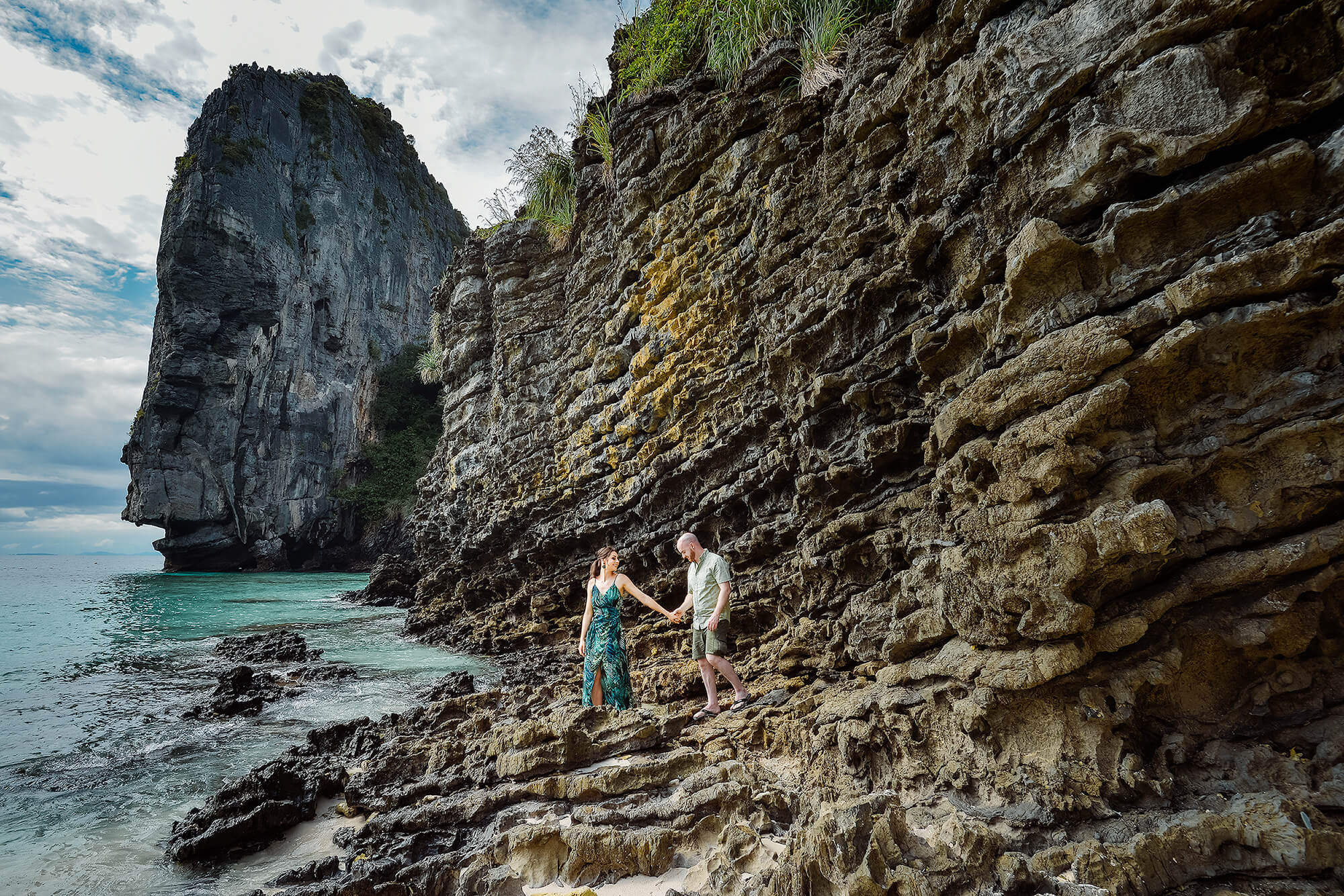 Phi Phi Island, Koh Lanta, Krabi Engagement Photographer