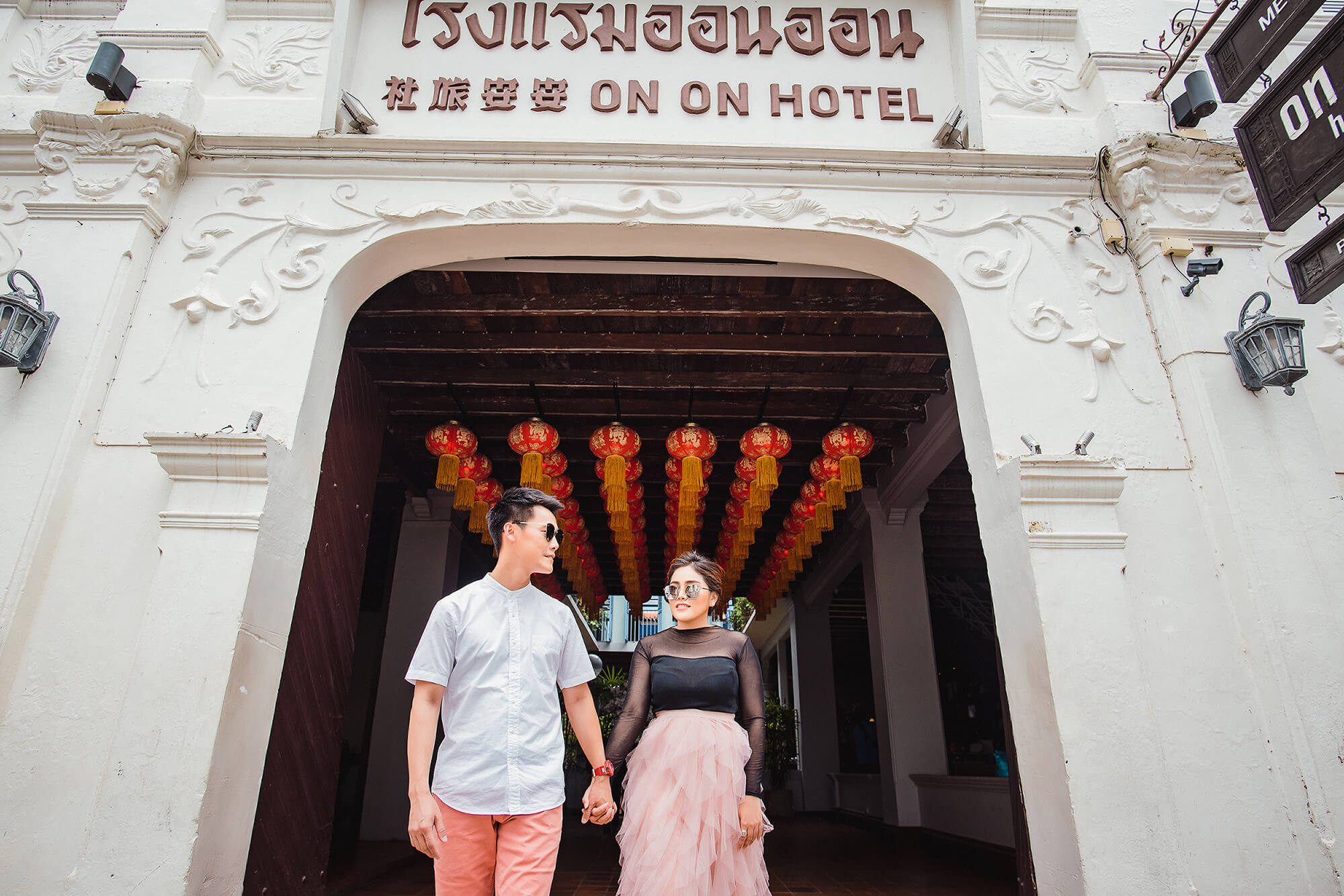 Couple Photoshoot at  Phuket Old Town