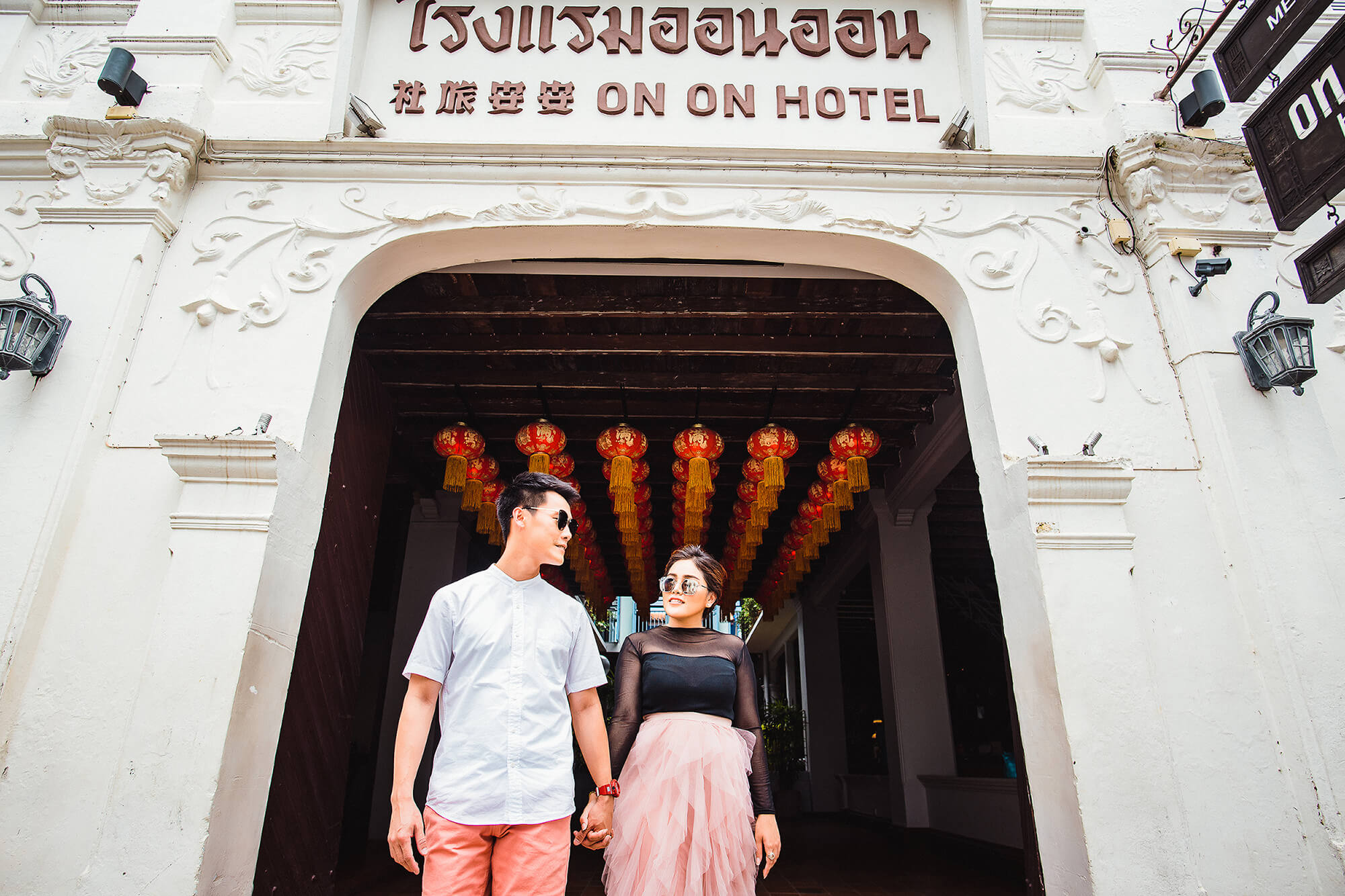 Couple Photoshoot at  Phuket Old Town