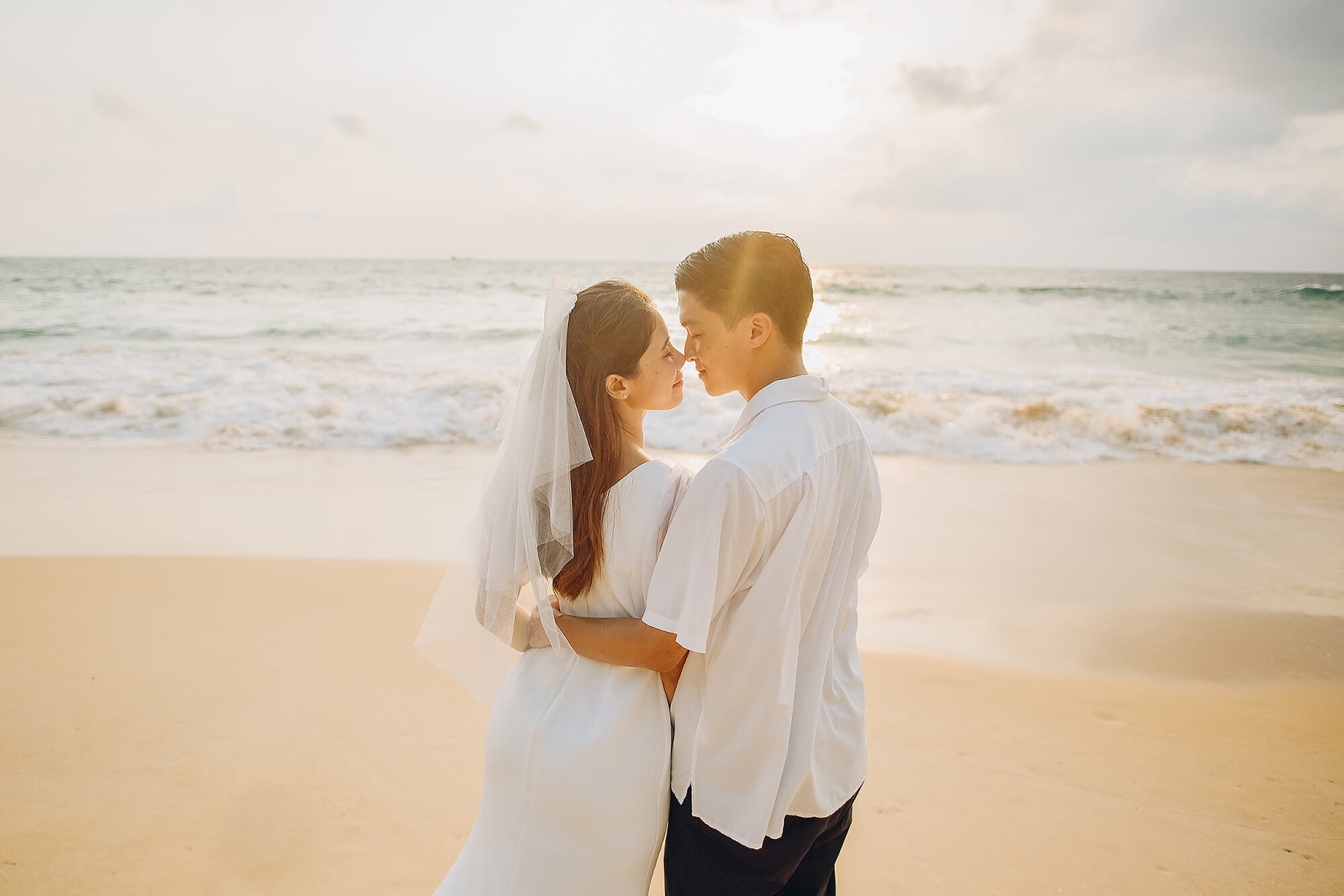 Nai Thon Beach couples photoshoot