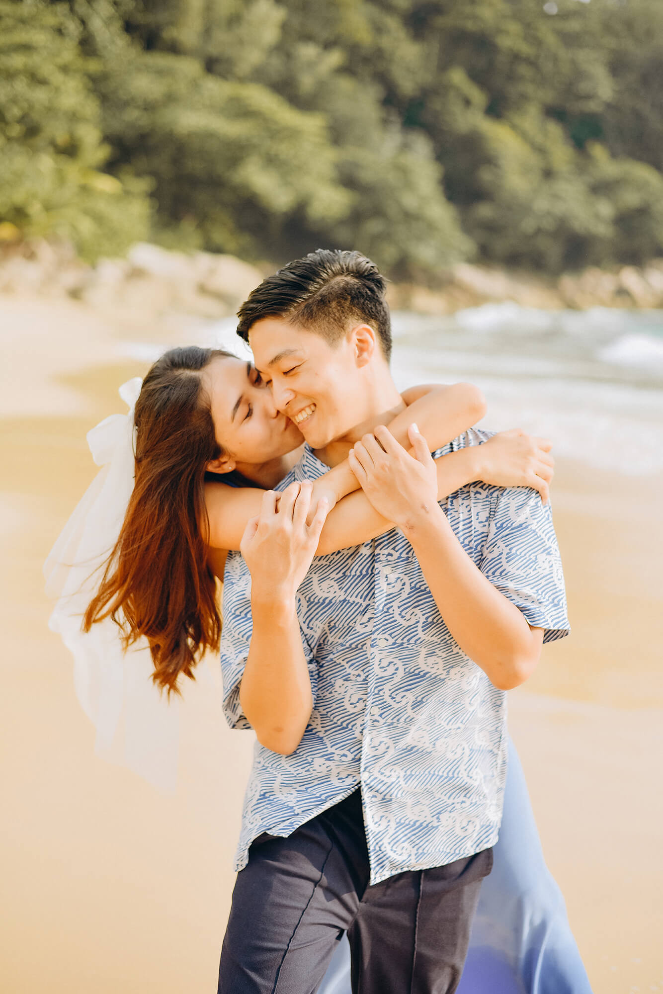 Nai Thon Beach couples photoshoot