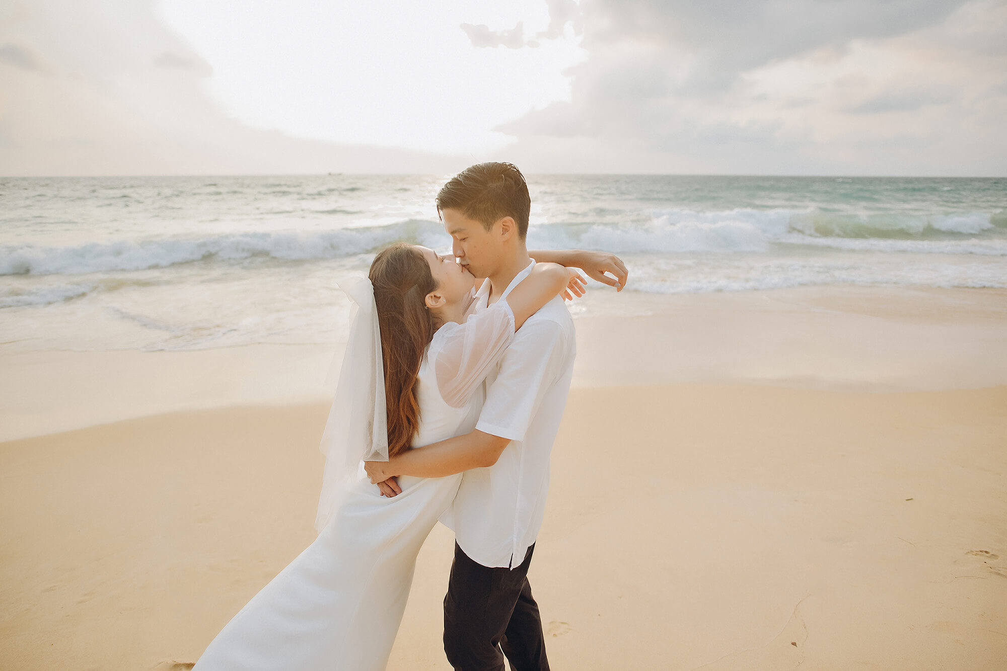 Nai Thon Beach couples photoshoot